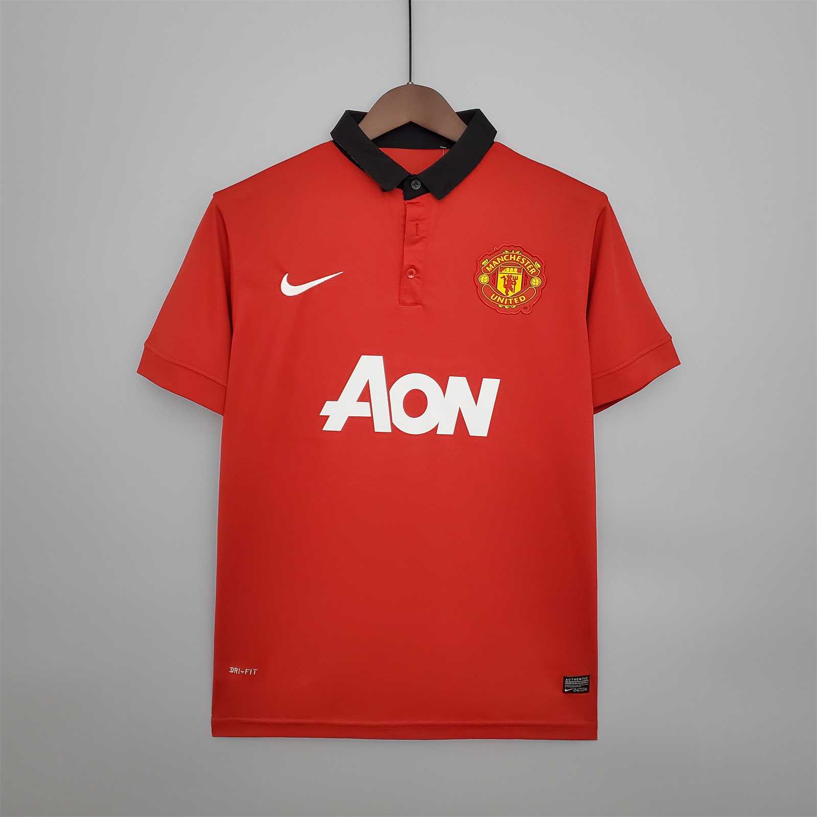Manchester United Retro 13-14 Home Stadium Jersey - UnitedFutballJersey