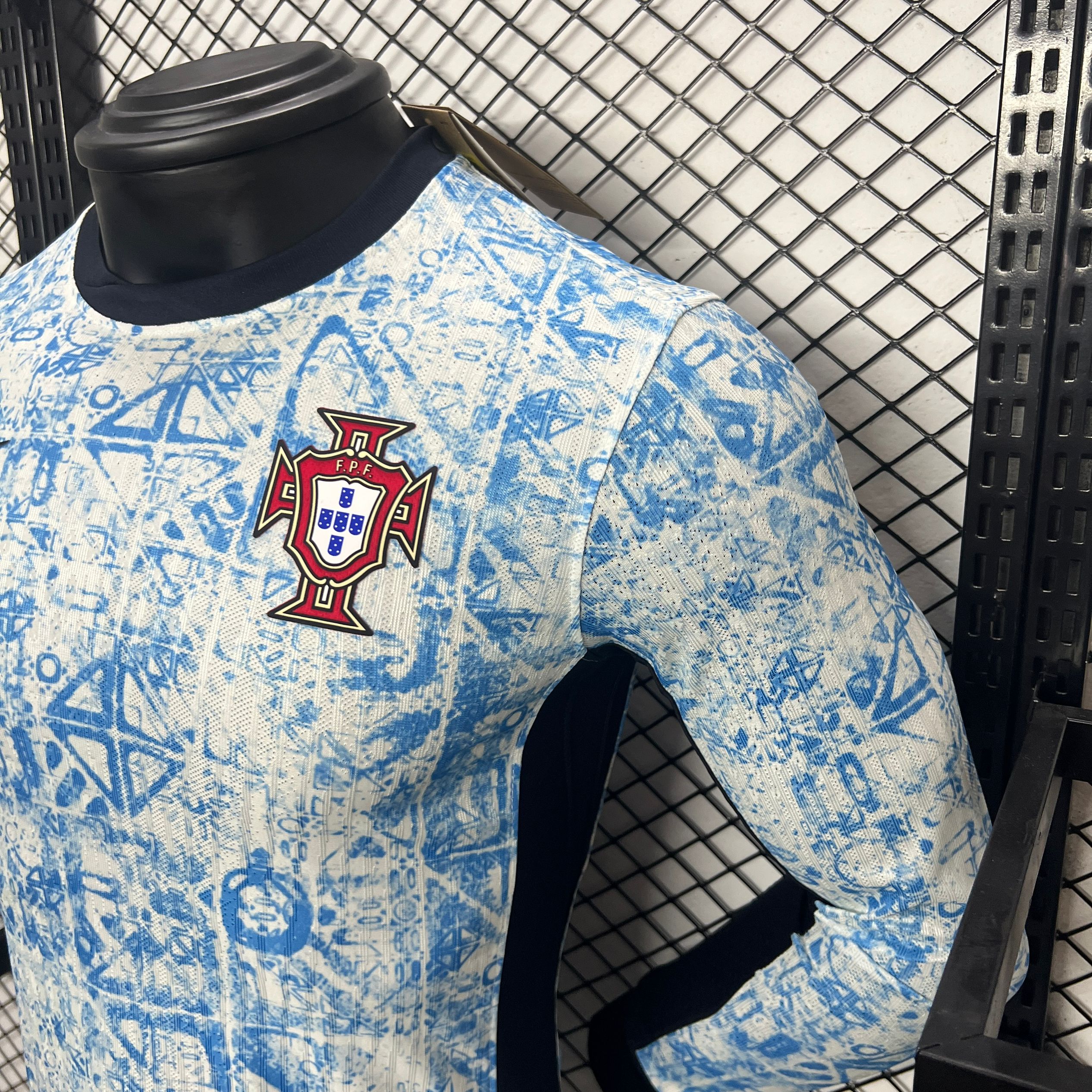 Portugal 2024 Away Long Sleeve Jersey - Player Version - UnitedFutballJersey