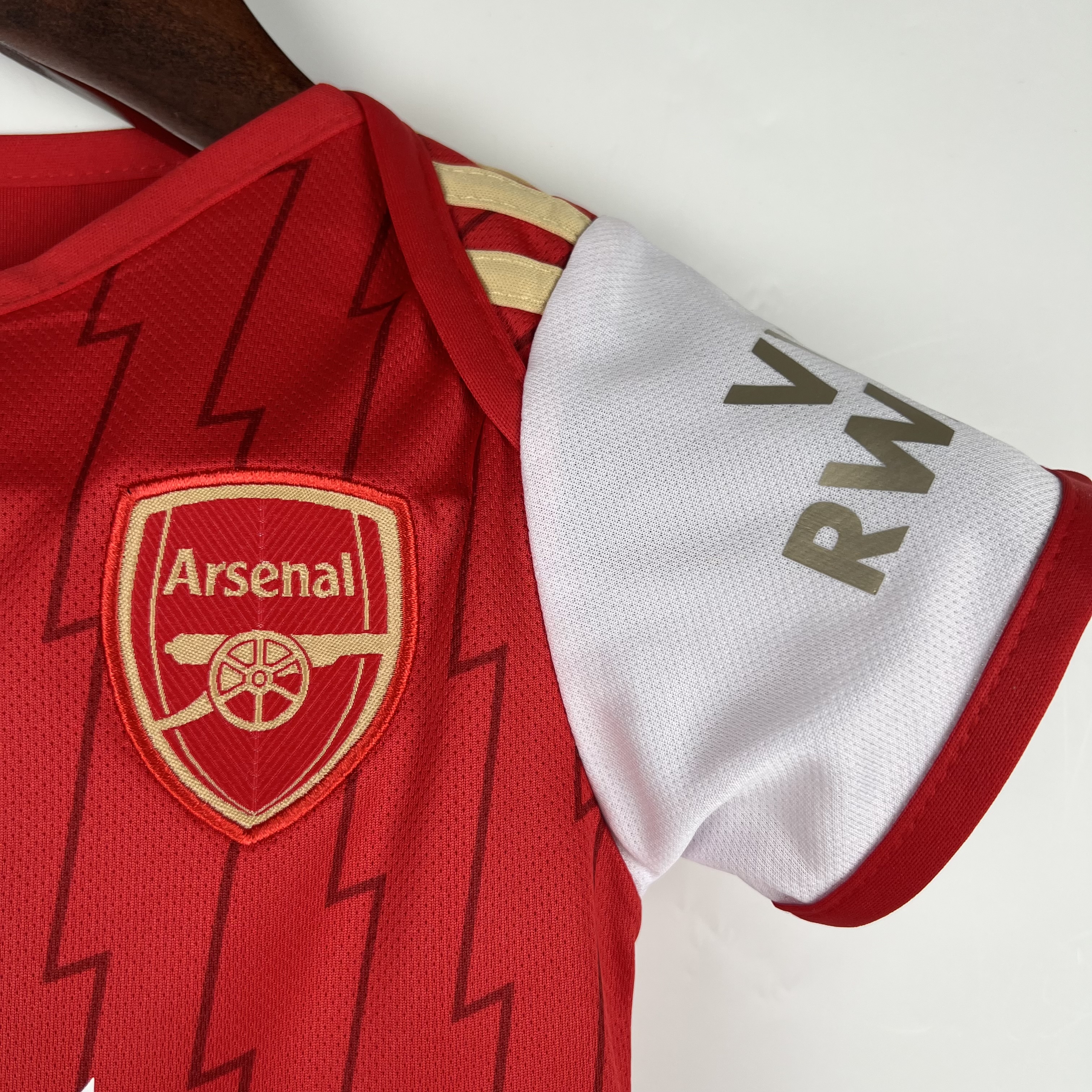 Arsenal 23-24 Home Stadium Baby Crawling Suit - UnitedFutballJersey