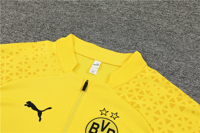 Dortmund 23-24 Long Sleeve Training Set -Yellow - UnitedFutballJersey
