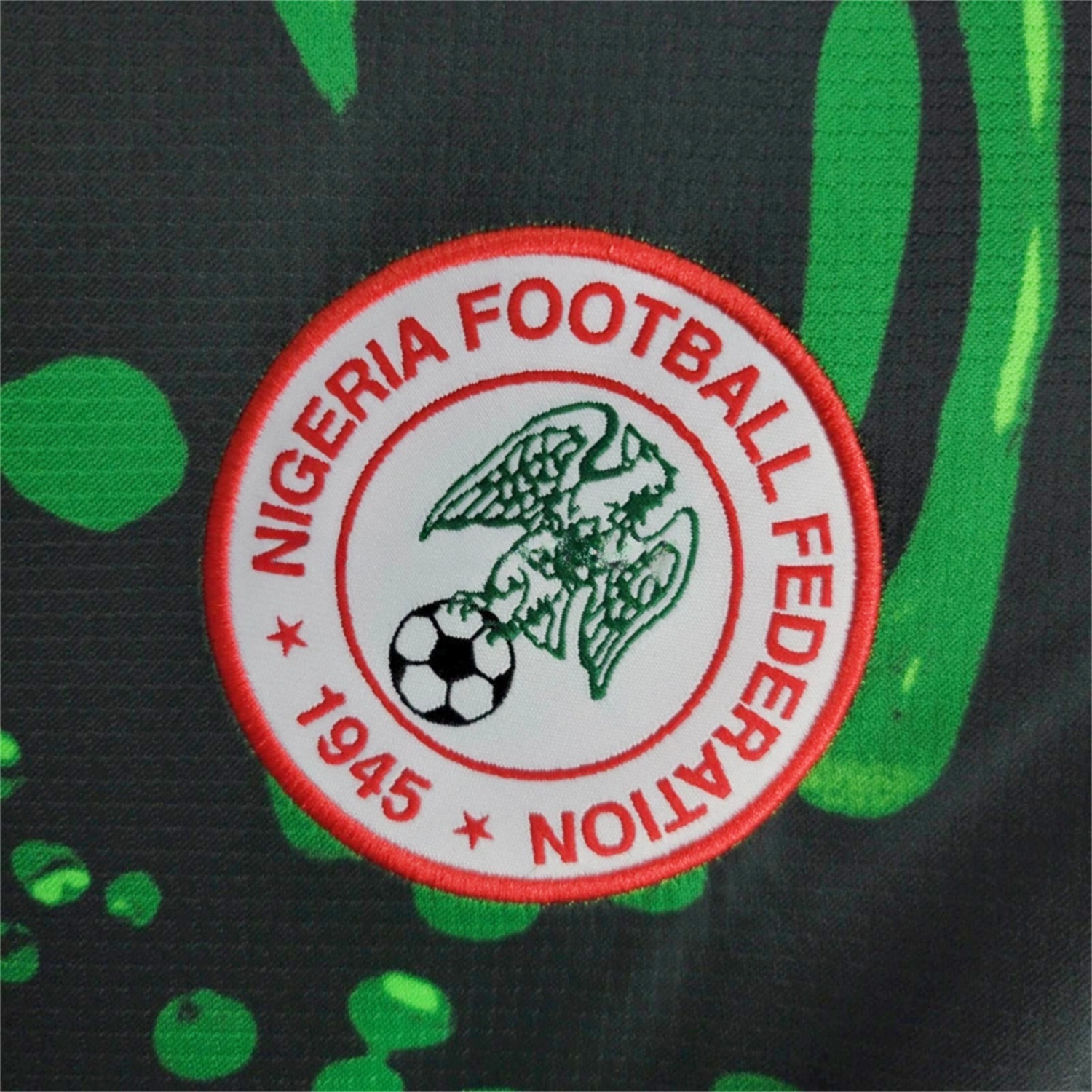 Nigeria 24-25 Away Green Jersey - Fans Version - UnitedFutballJersey