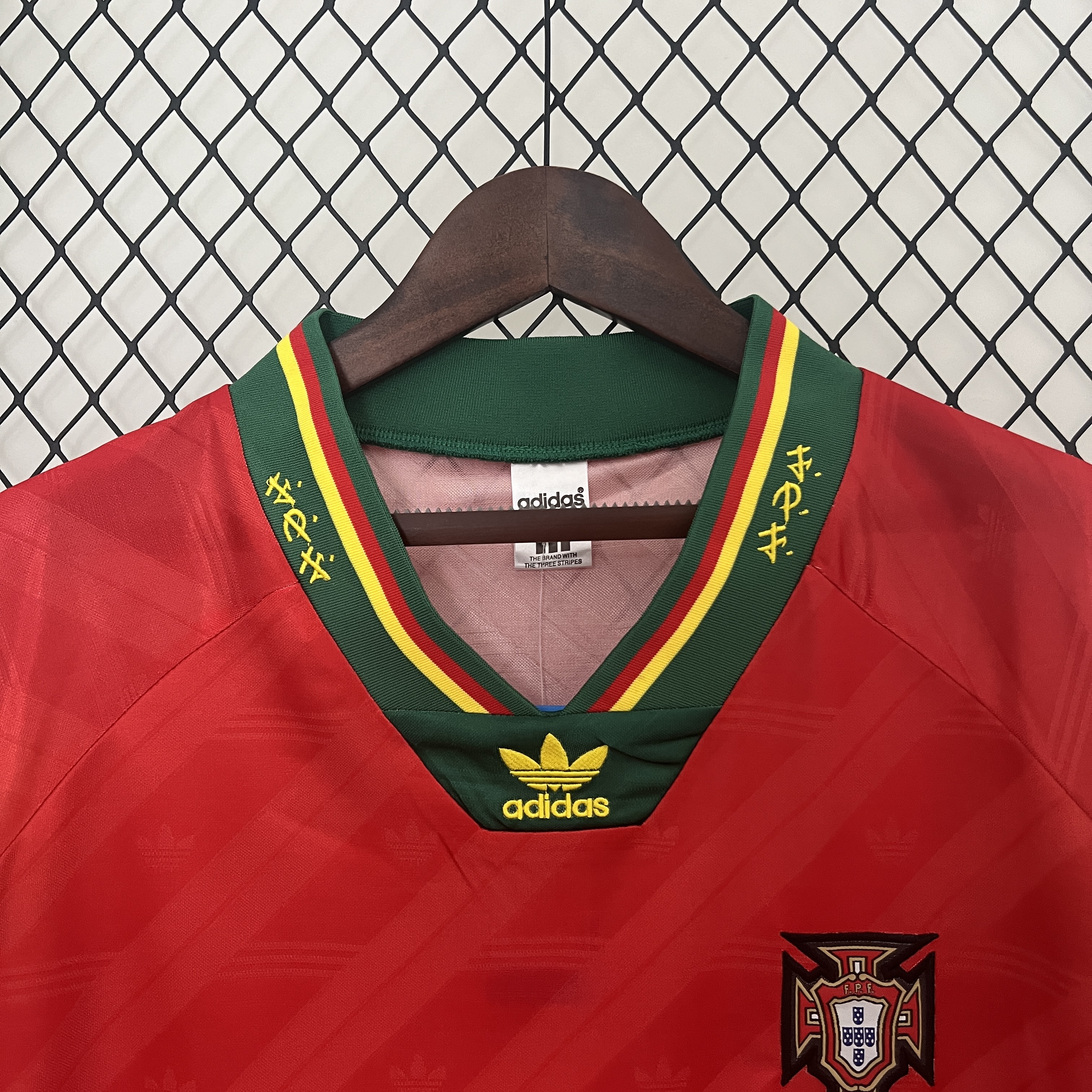 Retro Portugal 1992 Home Stadium Jersey - UnitedFutballJersey