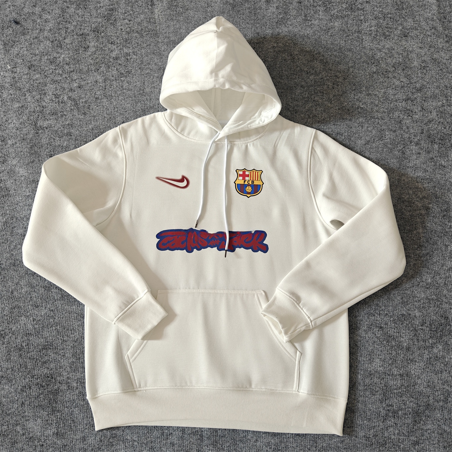 B.A.R.S.A x Travis Scott Team Logo On Both Sides Unisex Pullover Hoodie - UnitedFutballJersey