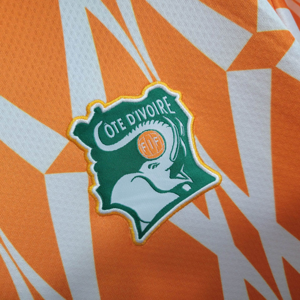 Cote d'Ivoire 23-24 Home Stadium Jersey - Fans Version - UnitedFutballJersey