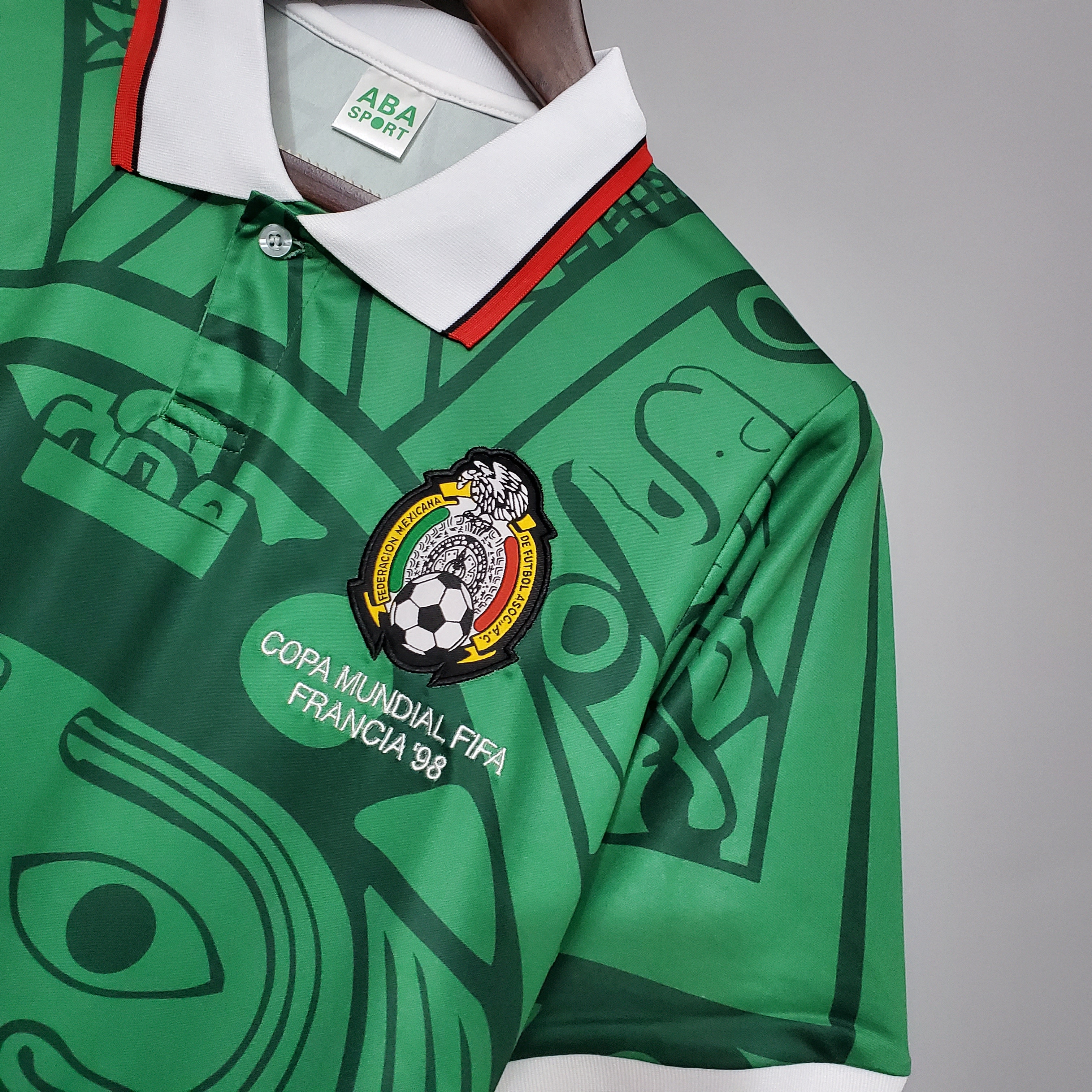 Retro Mexico 1998 Home Jersey - UnitedFutballJersey