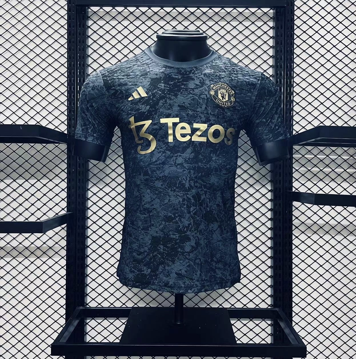 Manchester United 24-25 Blue Special Edition Jersey - Player Version - UnitedFutballJersey