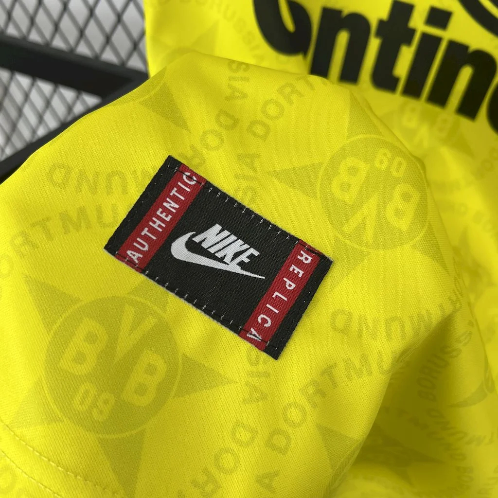 Retro Dortmund 1994-95 Home Jersey - UnitedFutballJersey