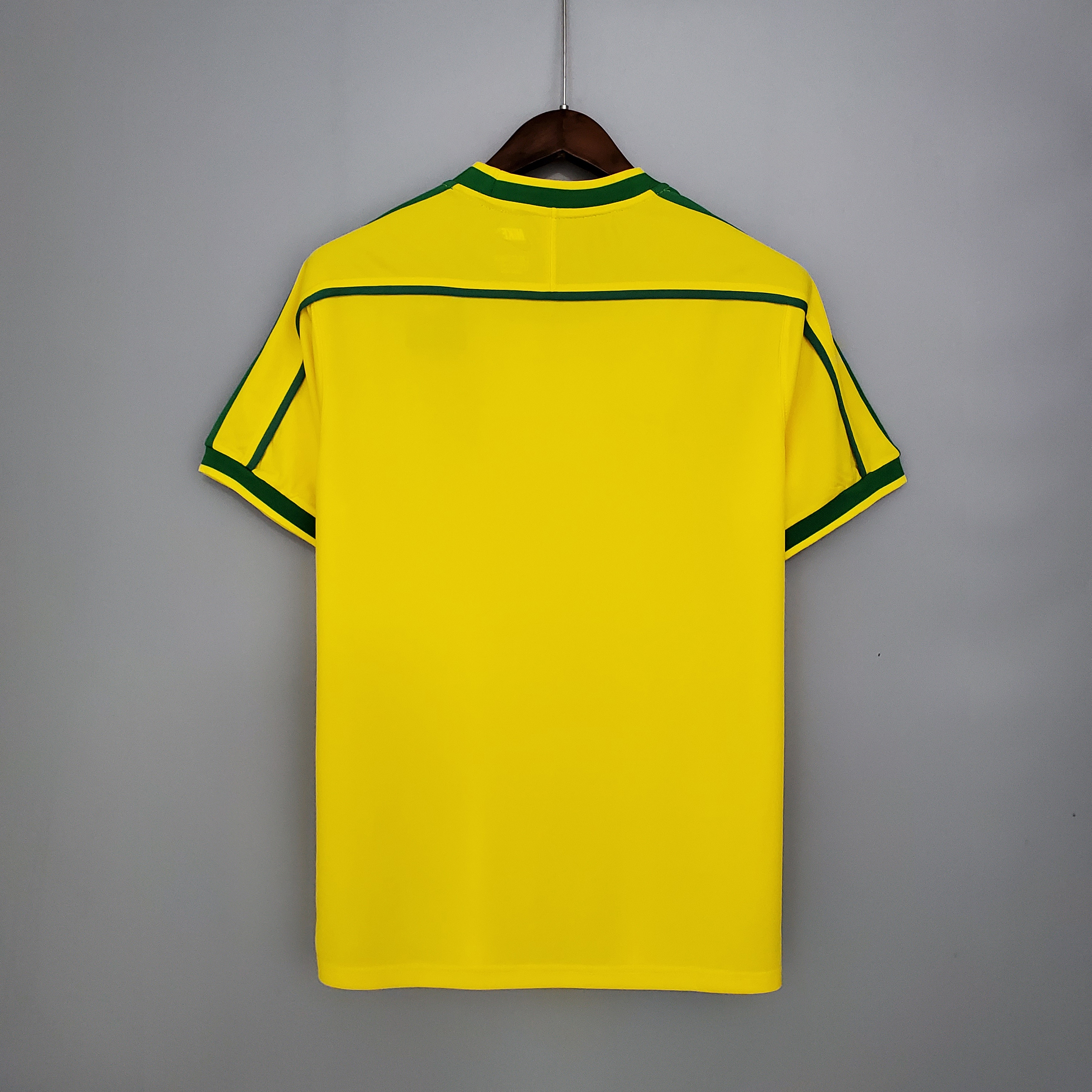 Retro Brazil 1998 Home Stadium Jersey - UnitedFutballJersey