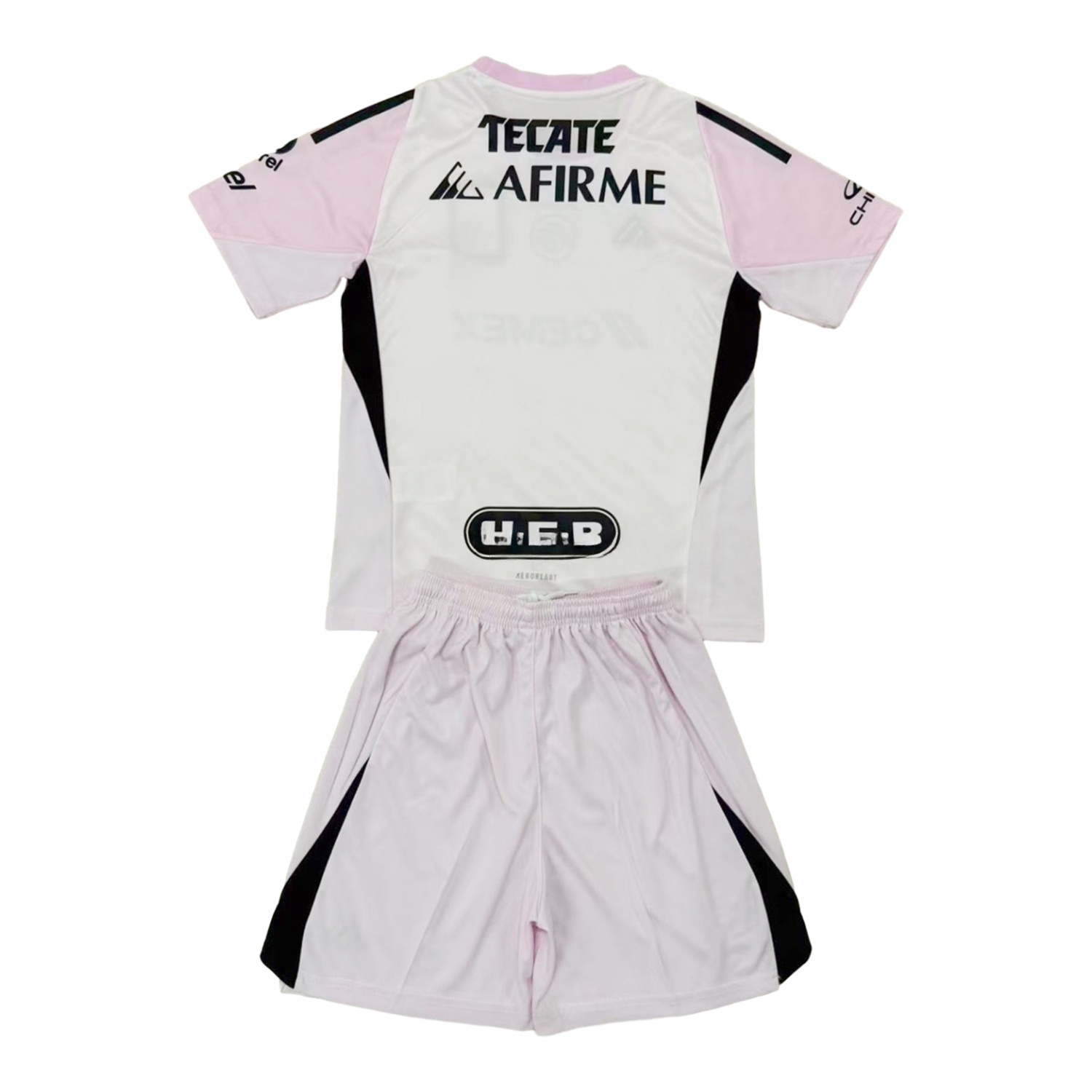 Tigres UANL 25-26 Light Pink Goalkeeper Men's Adult Jersey Set - Fans Version - UnitedFutballJersey