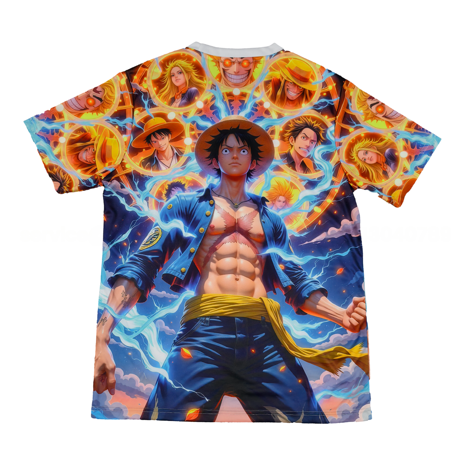 Japan 25-26 Muscle Luffy Jersey - Fans Version - UnitedFutballJersey