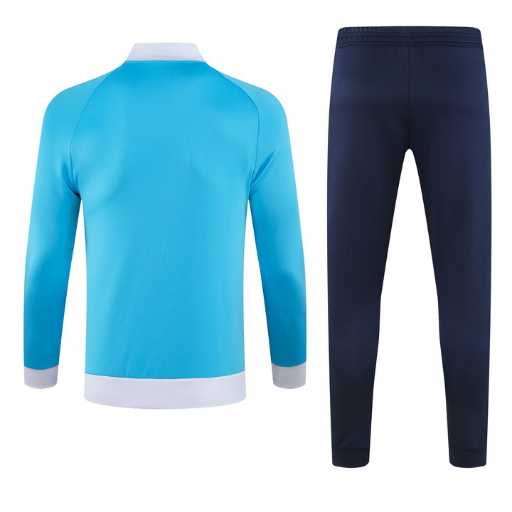 Manchester City 23-24 Jacket Training Tracksuit - Sky Blue - UnitedFutballJersey