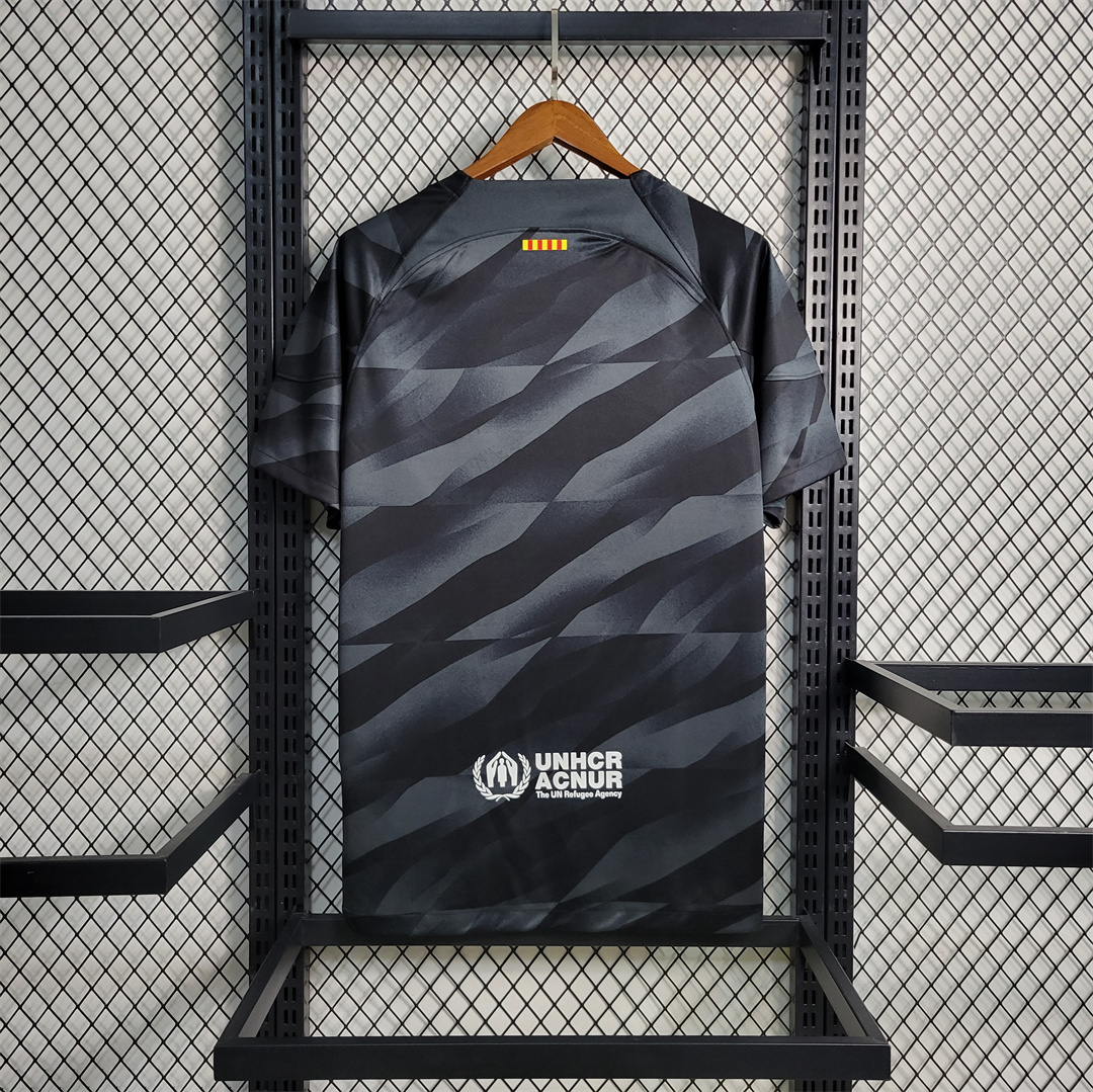B.A.R.S.A 23/24 Black Goalkeeper Jersey - Fans Version - UnitedFutballJersey