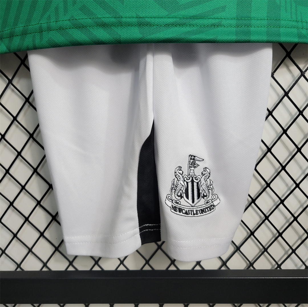 Newcastle United 23-24 Away Kids Kit - UnitedFutballJersey