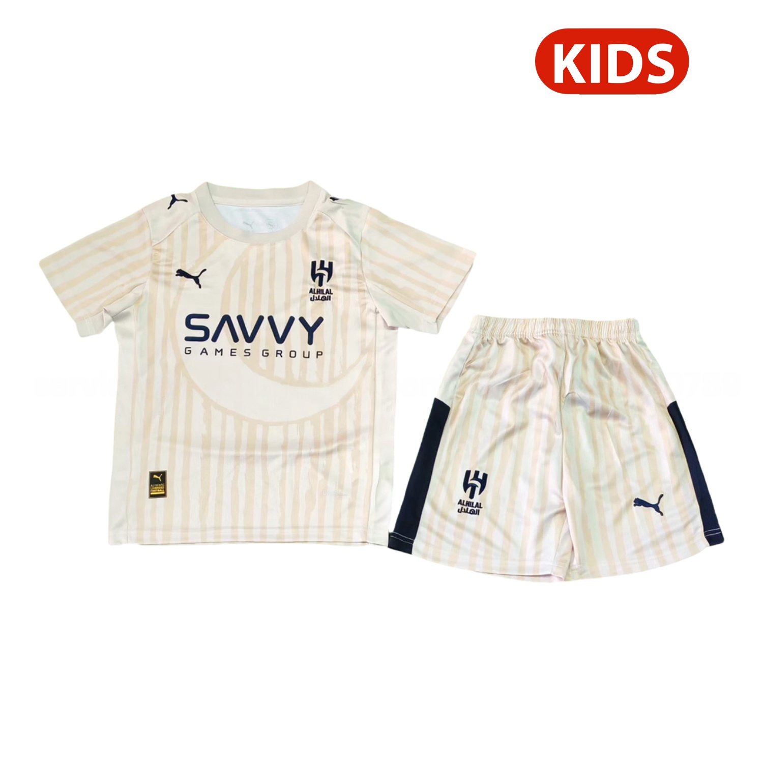 Al Hilal Riyadh Crescent 25-26 Club World Cup Away Kids Kit - UnitedFutballJersey