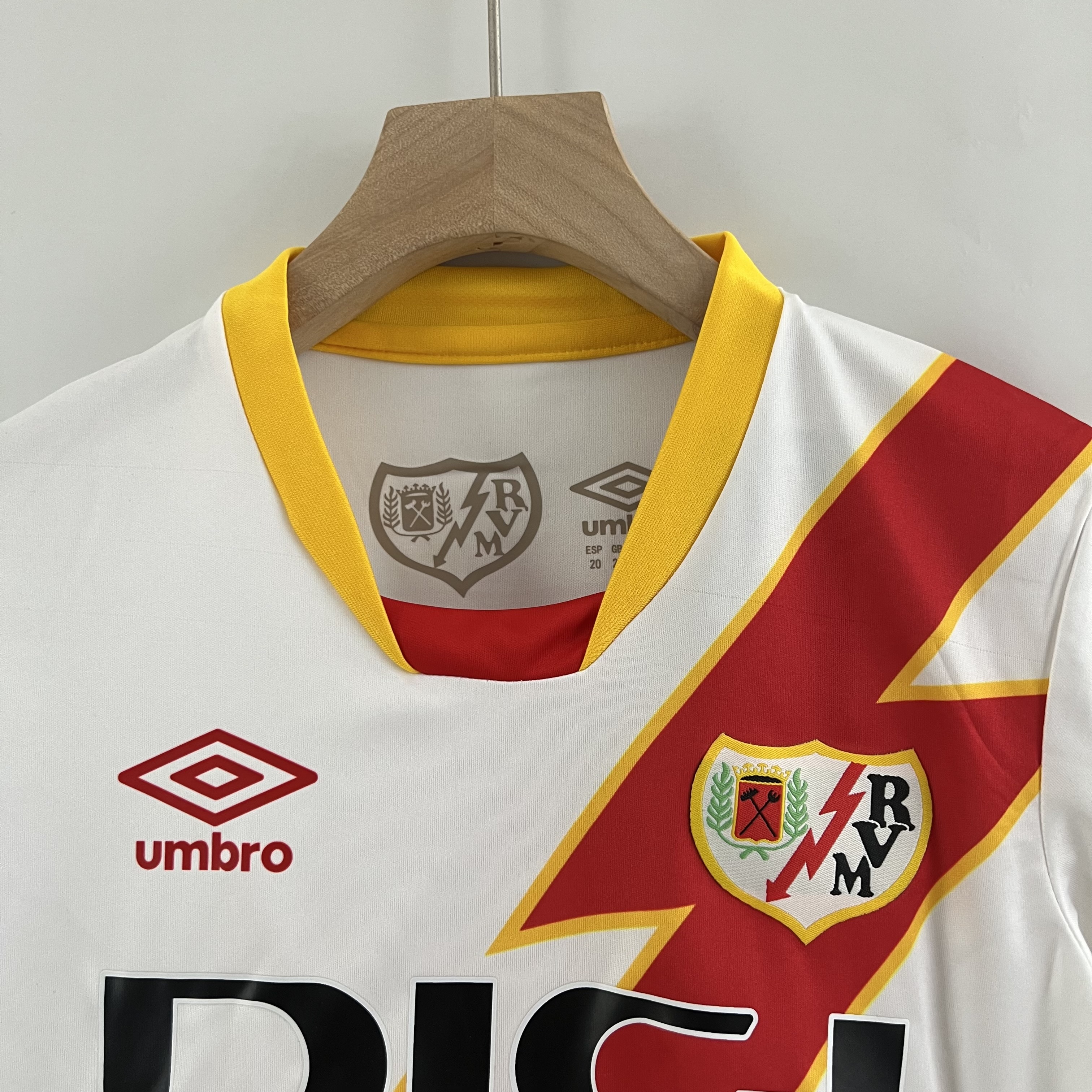 Rayo Vallecano 23-24 Home Stadium Kids Kit - UnitedFutballJersey