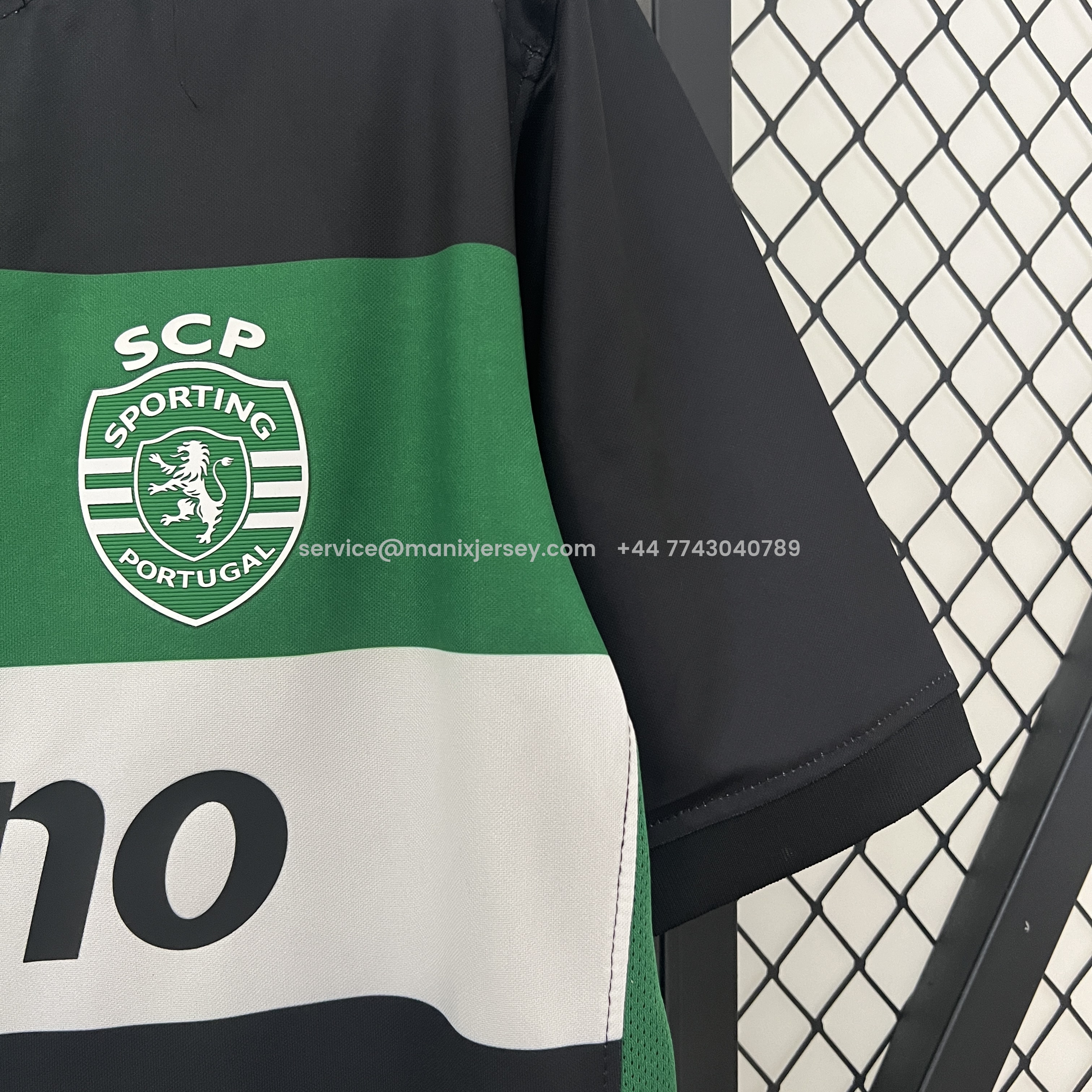 Sporting CP Portugal 24-25 Home Jersey - Champion Version - Fans Version - UnitedFutballJersey