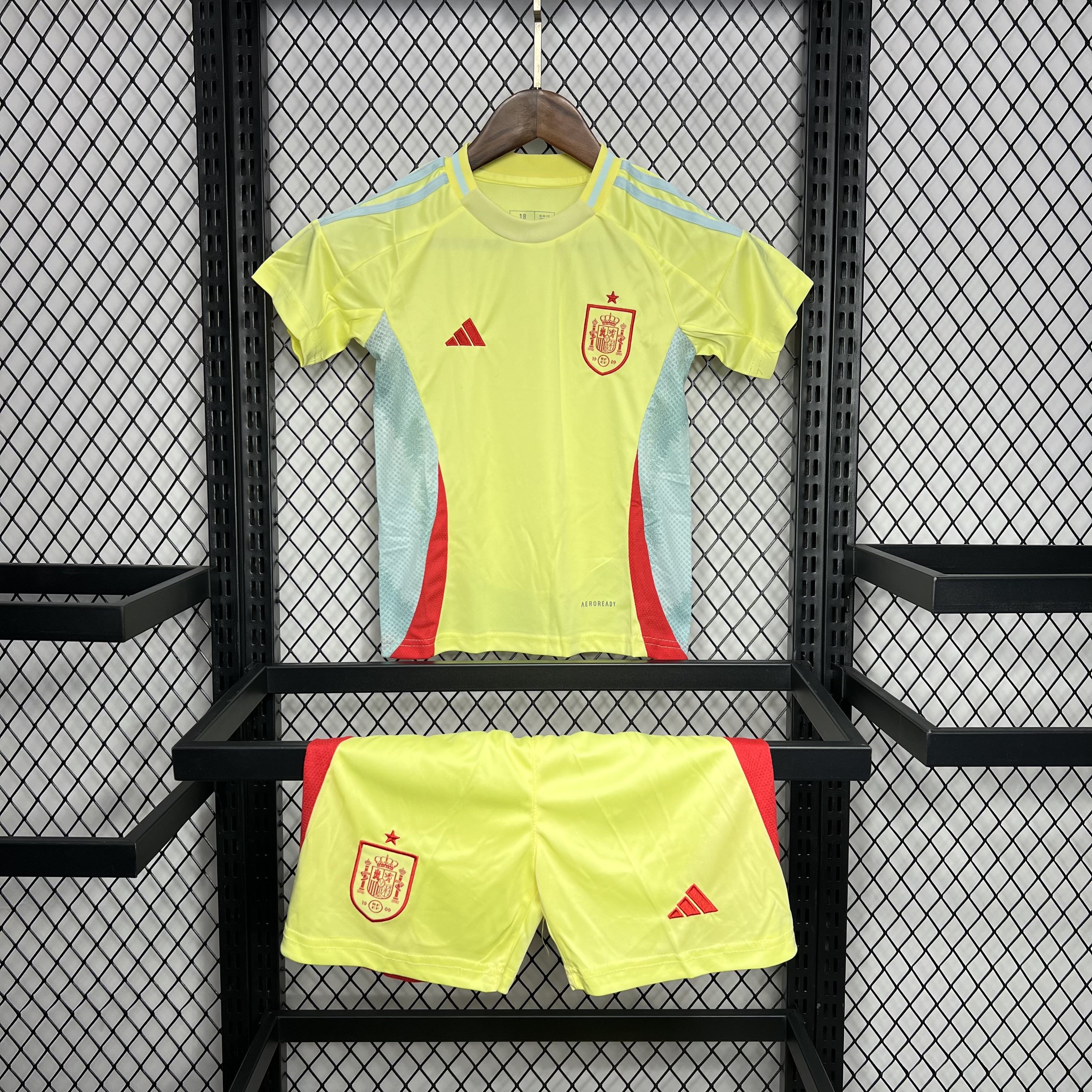 Spain 2024 Away Kids Kit - UnitedFutballJersey