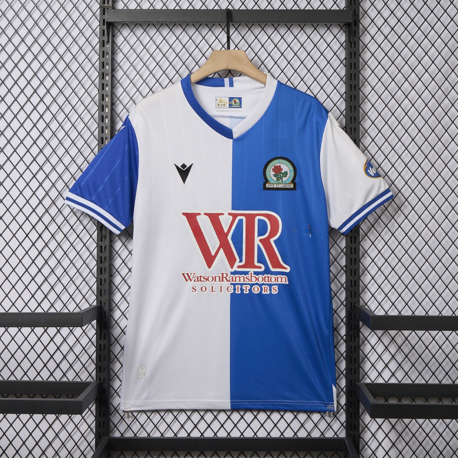 Blackburn Rovers 25-26 Home 150th Anniversary Jersey - Fans Version - UnitedFutballJersey