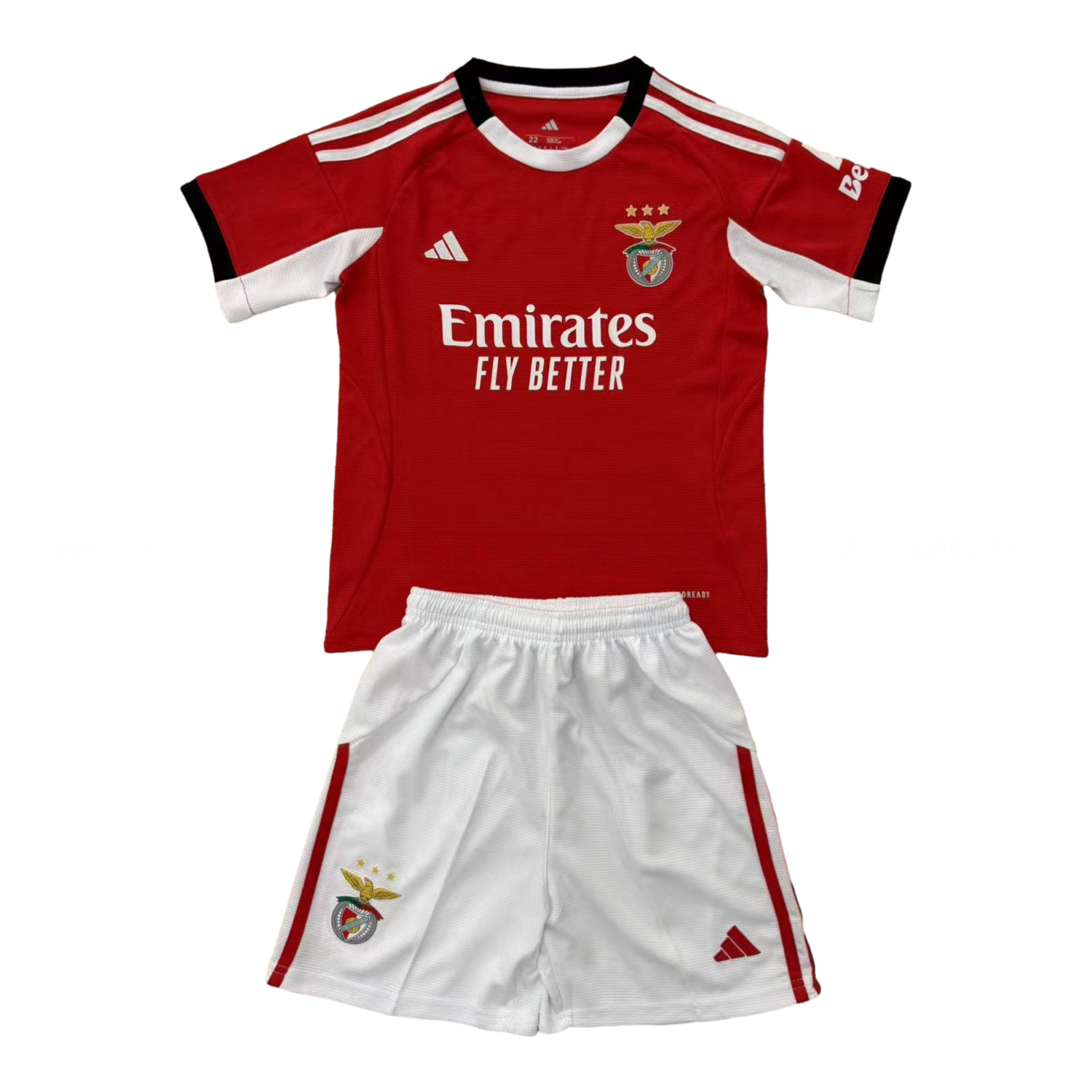 Benfica 25-26 Home Men's Adult Jersey Set - Fans Version - UnitedFutballJersey