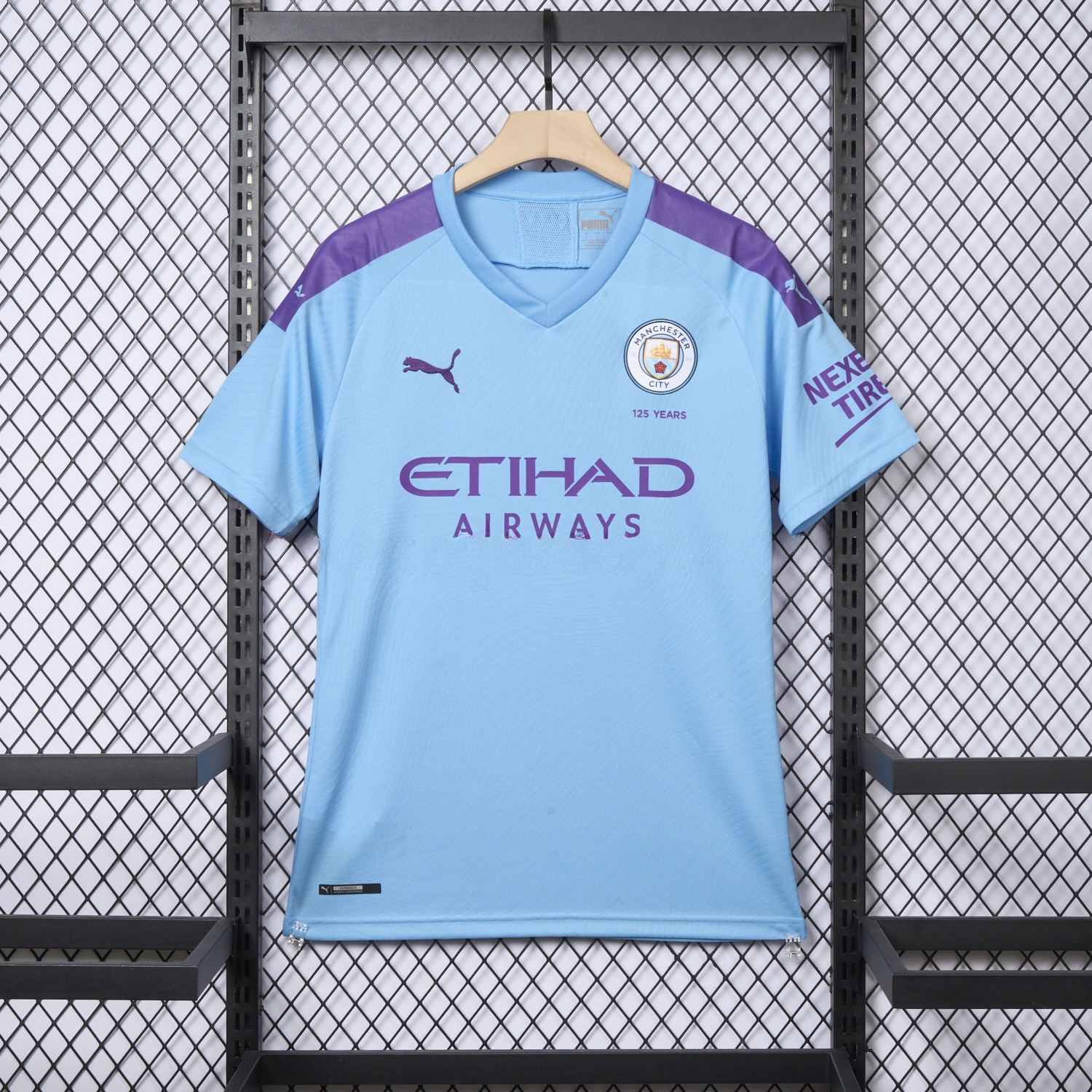 Retro Manchester City 2019-20 Home Jersey - UnitedFutballJersey