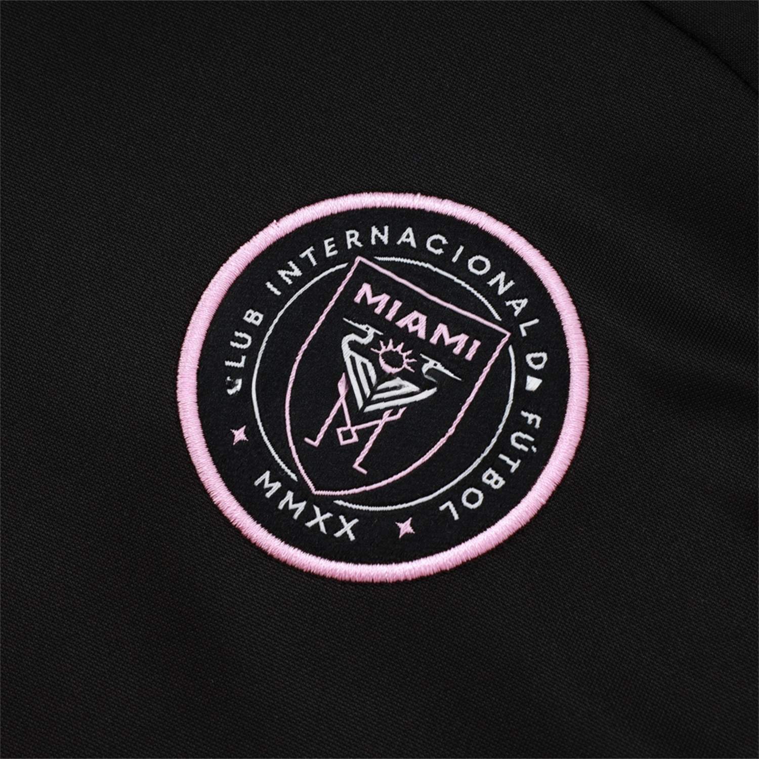 INT M.A.M 25-26 Long Sleeves Training Set - Black Top & Black Pants - UnitedFutballJersey