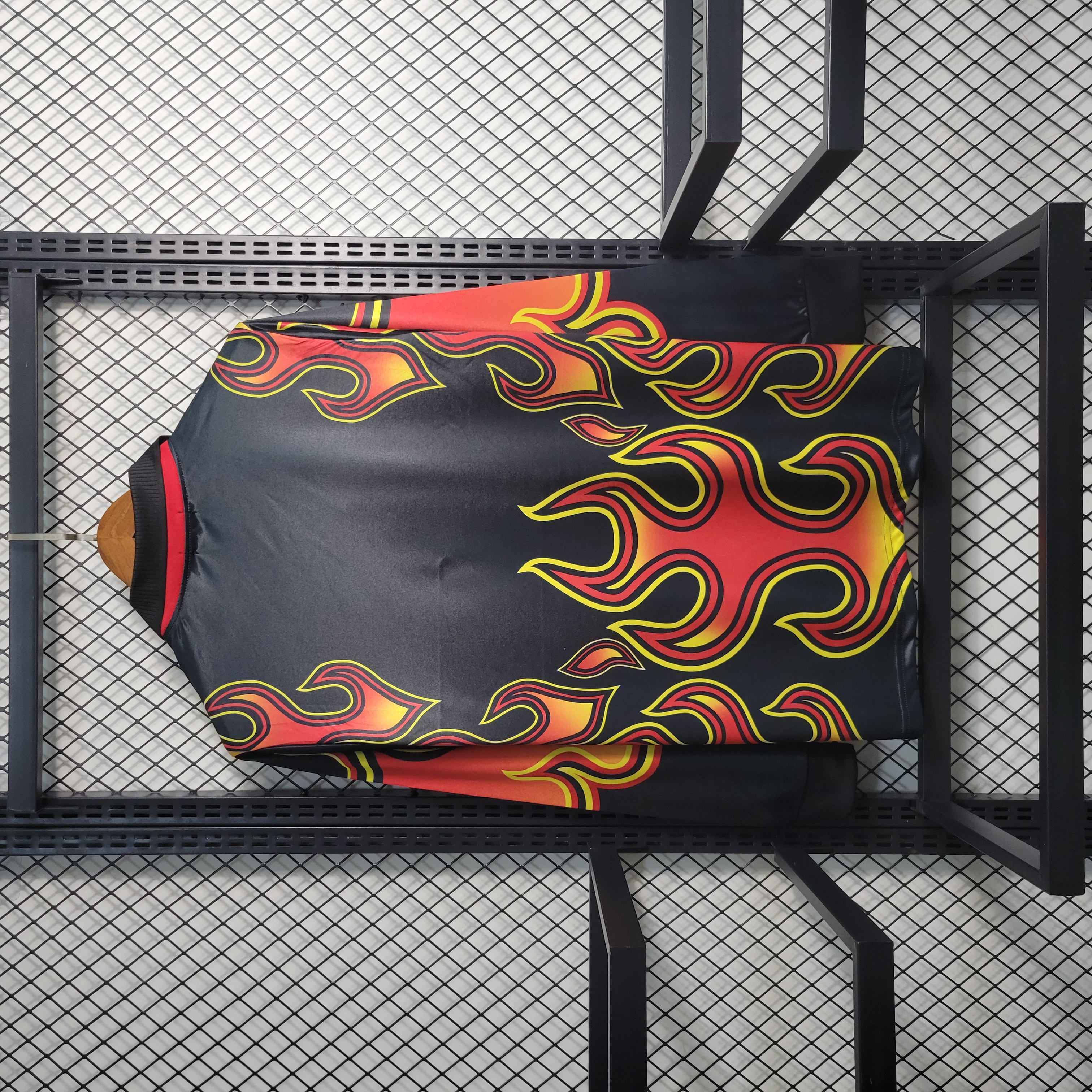 Retro Japan 1998 Red Flame Goalkeeper Jersey - UnitedFutballJersey