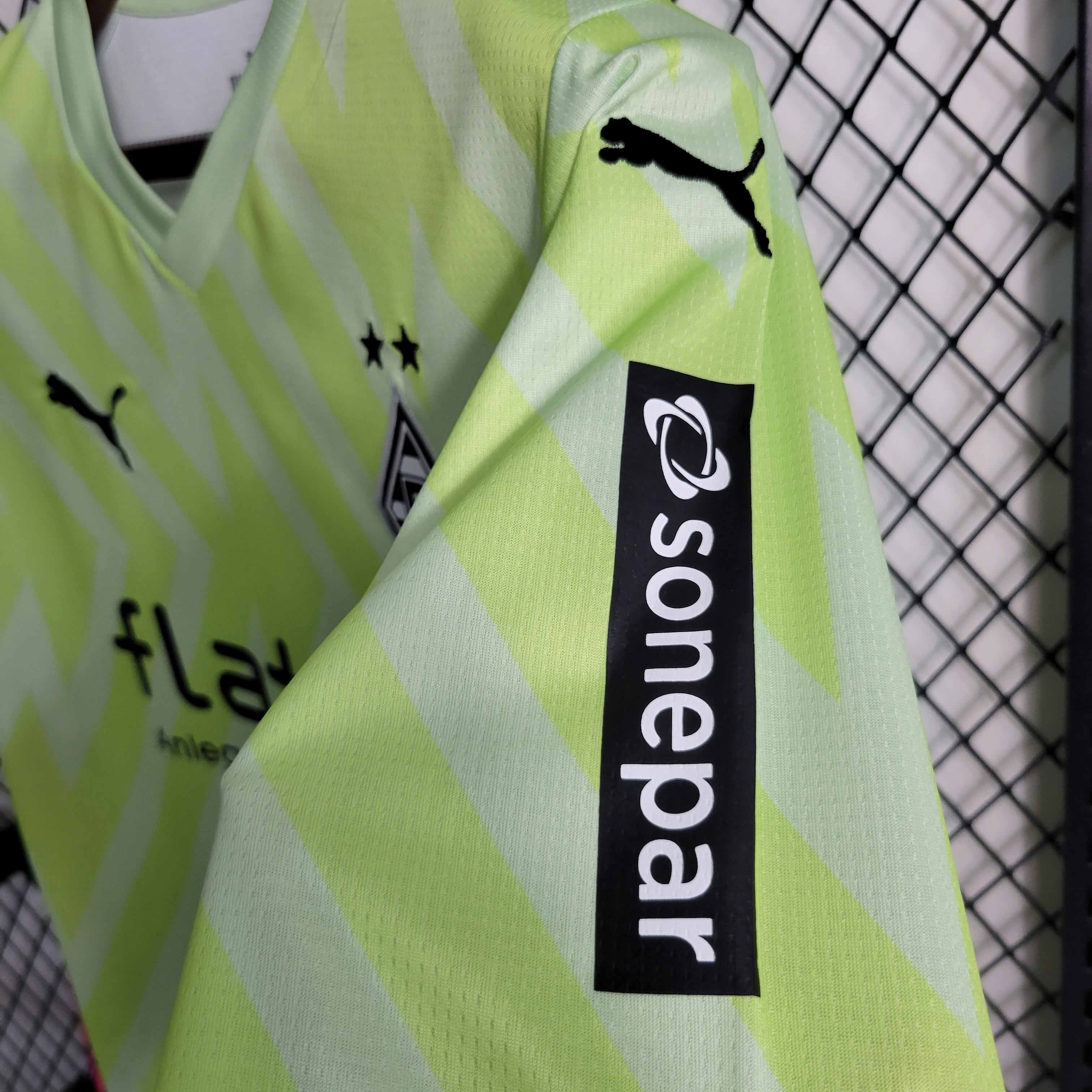 Borussia Mönchengladbach 23-24 Yellow Jersey - Fans Version - UnitedFutballJersey