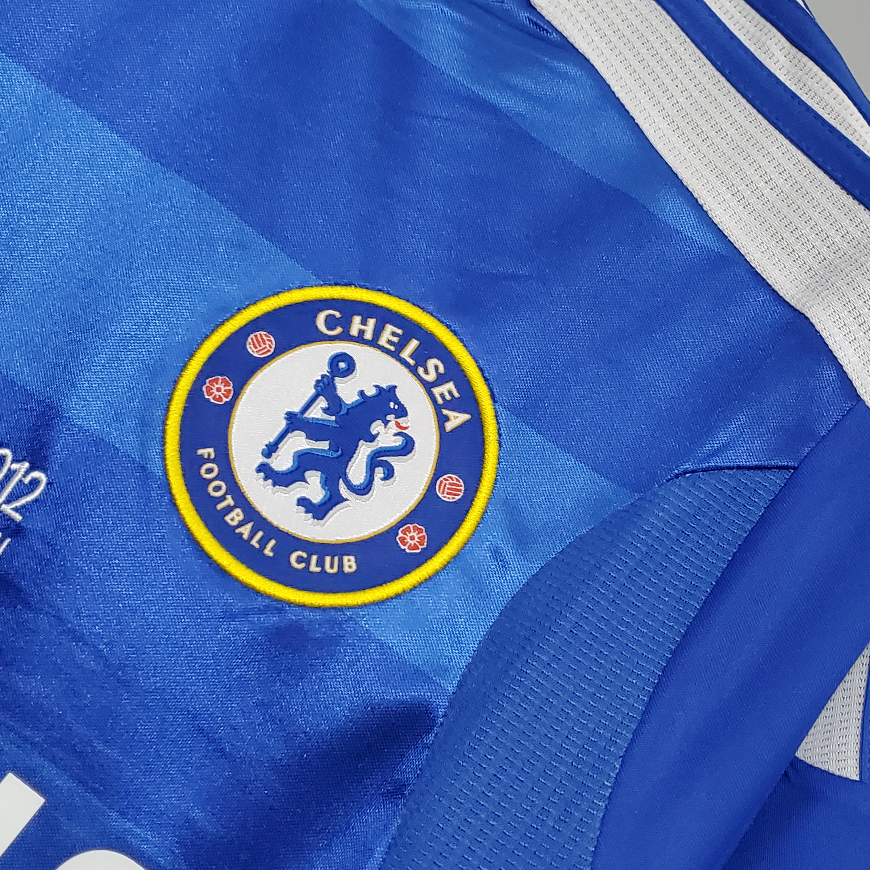Retro CHELSEA 2011-12 Home Stadium Jersey - Champions League Final - UnitedFutballJersey