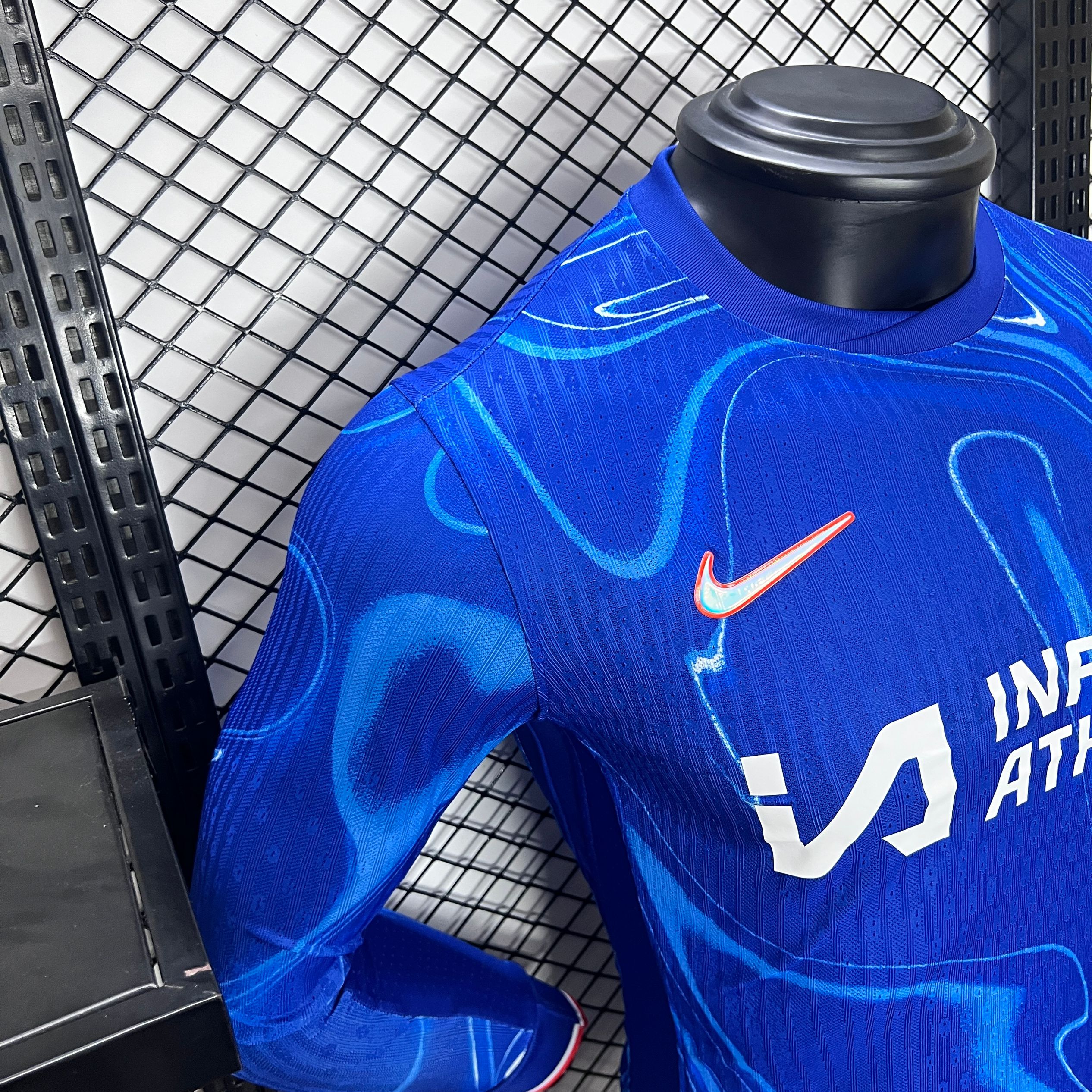 CHELSEA 24-25 Home Long Sleeve Jersey - Player Version - UnitedFutballJersey
