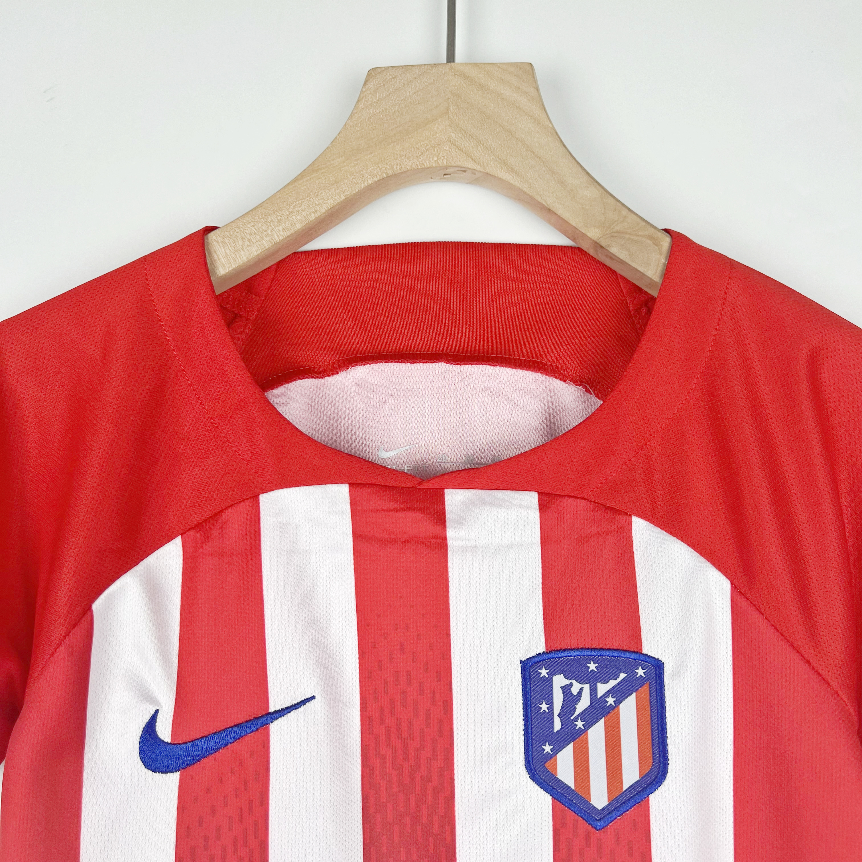 Atletico Madrid 23-24 Home Kids Kit - UnitedFutballJersey