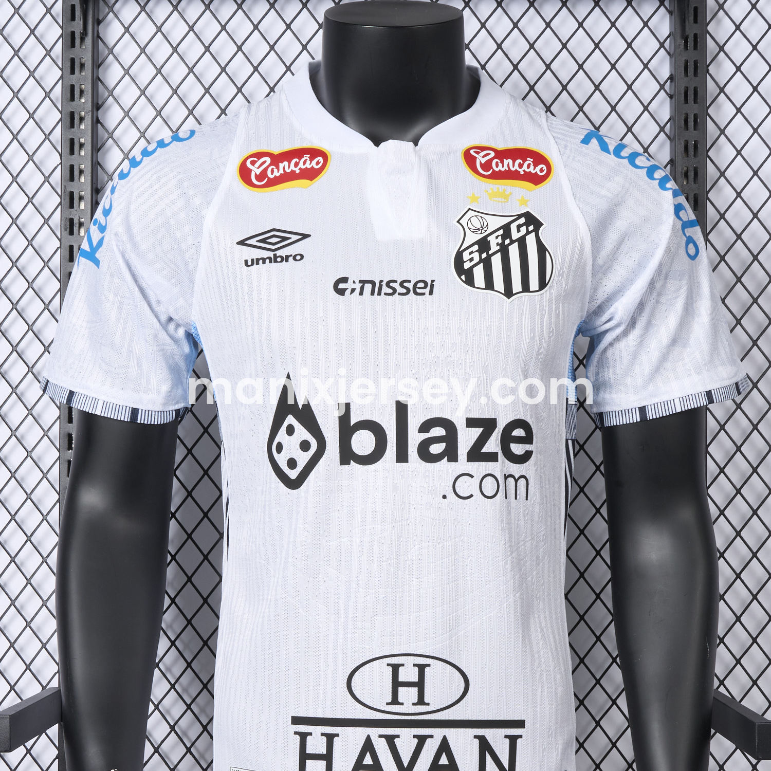 Santos 25-26 Home Jersey With Sponsors - Player Version - UnitedFutballJersey