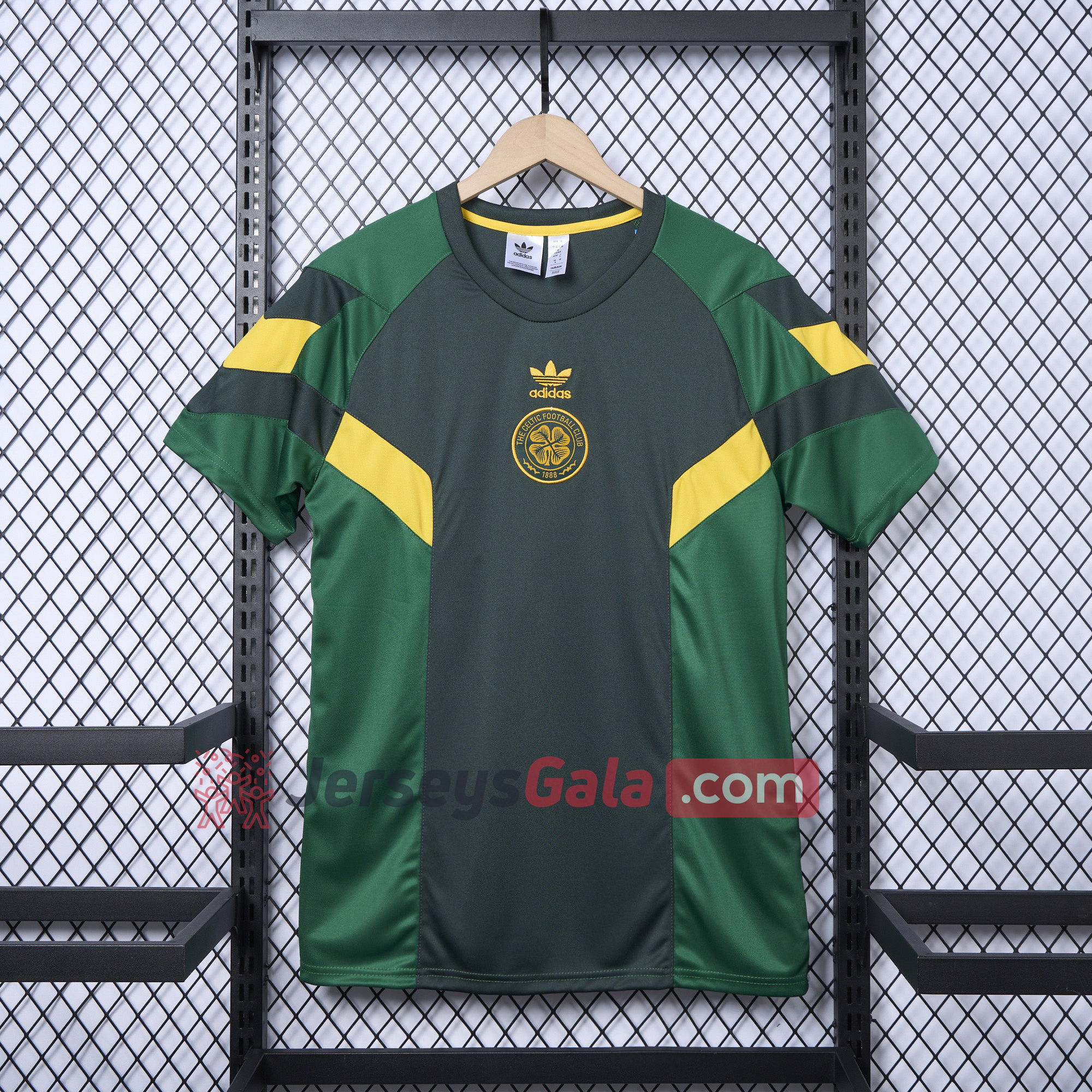 Celtic 24-25 Throwback Originals T-Shirt - Green - UnitedFutballJersey