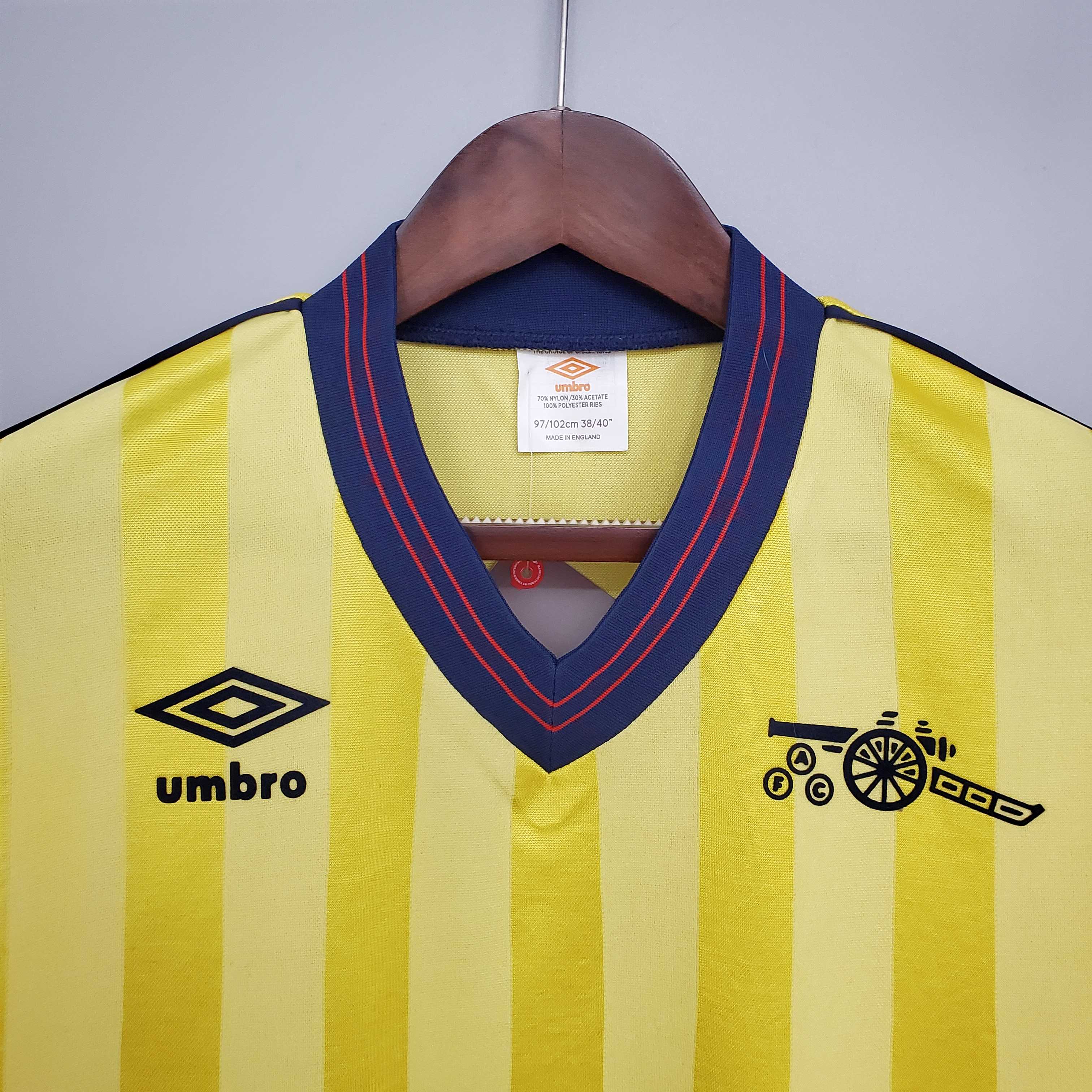 Arsenal Retro 83-86 Away Jersey - UnitedFutballJersey