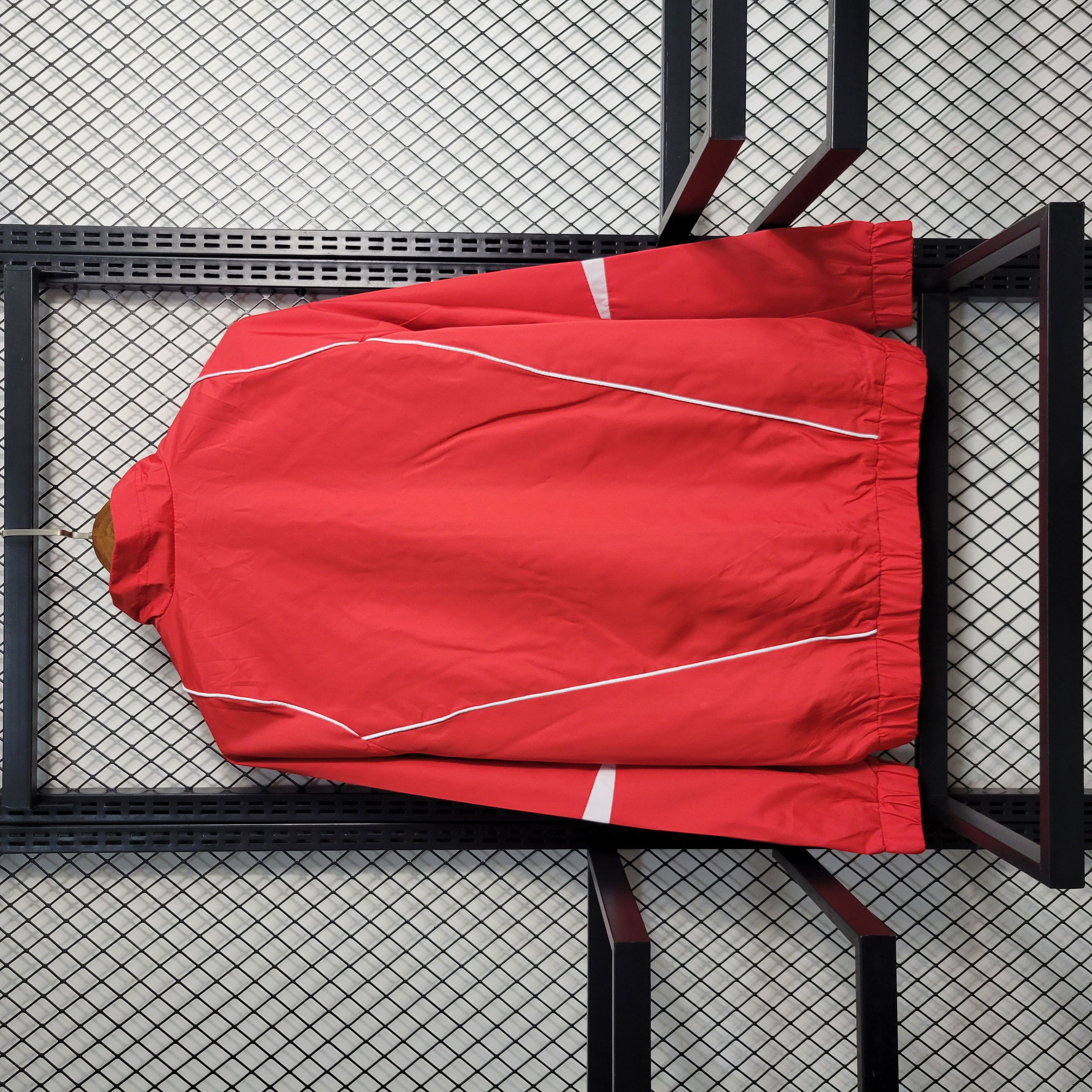Belgium 23-24 Player Windbreaker Jacket - Red - UnitedFutballJersey