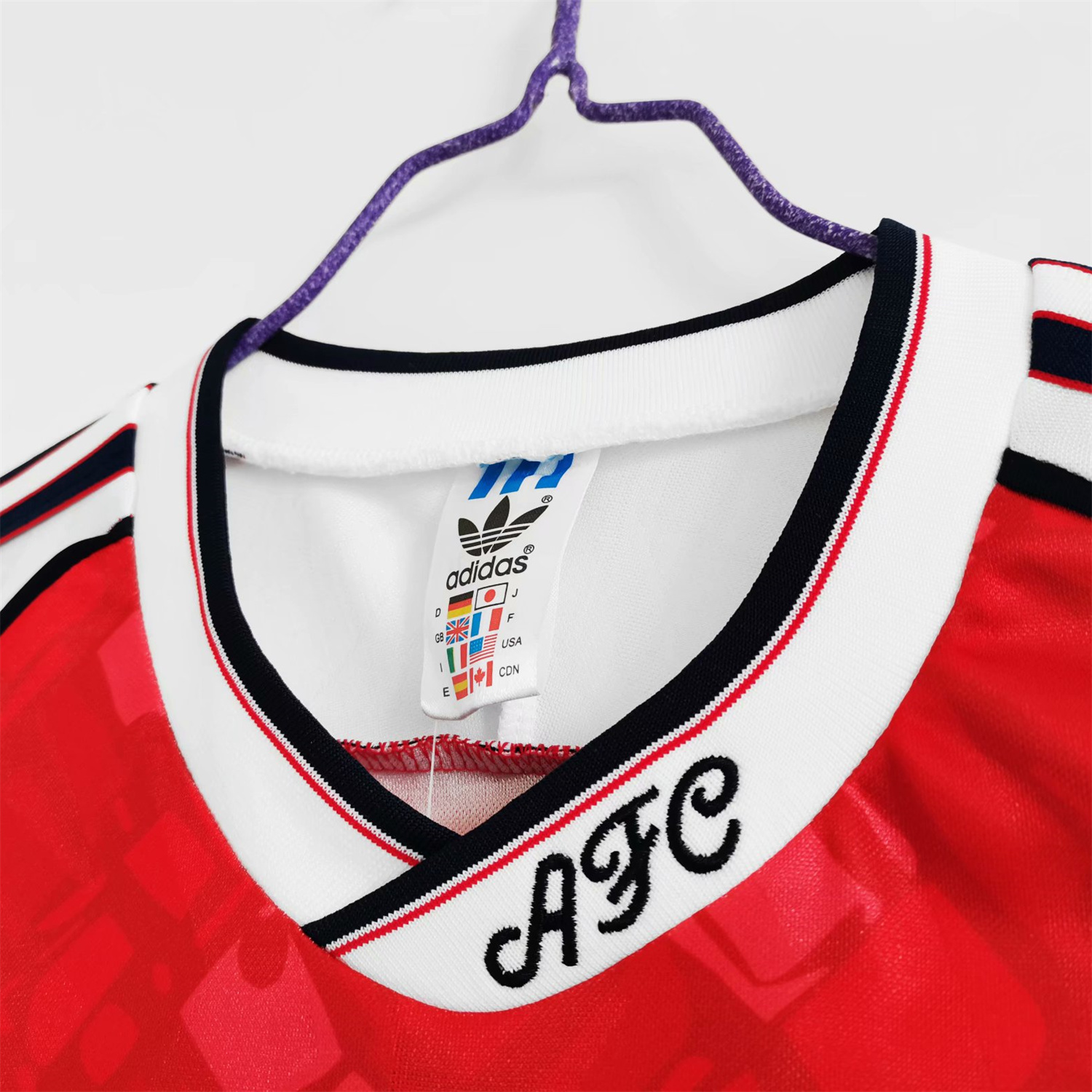 Retro Arsenal 90-92 Home Stadium Jersey - UnitedFutballJersey