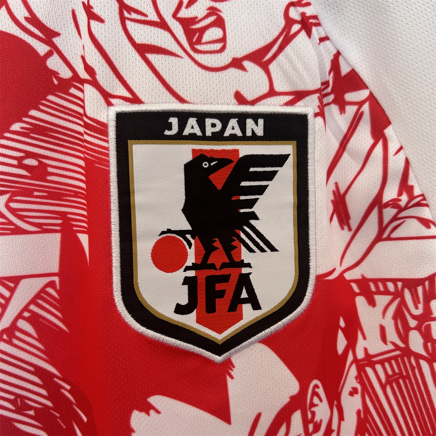 Japan 25-26 Red Vegeta Comic Slice Special Edition Jersey - Fans Version - UnitedFutballJersey