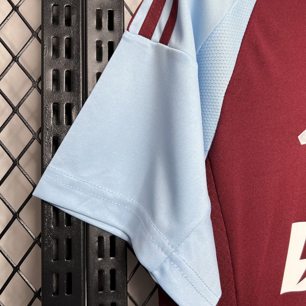 Aston Villa 24-25 Home Stadium Jersey - Fans Version - UnitedFutballJersey