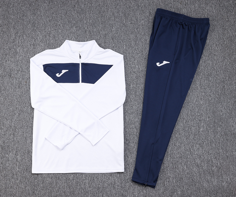 Roma 23-24 Long Sleeve Training Set -White - UnitedFutballJersey