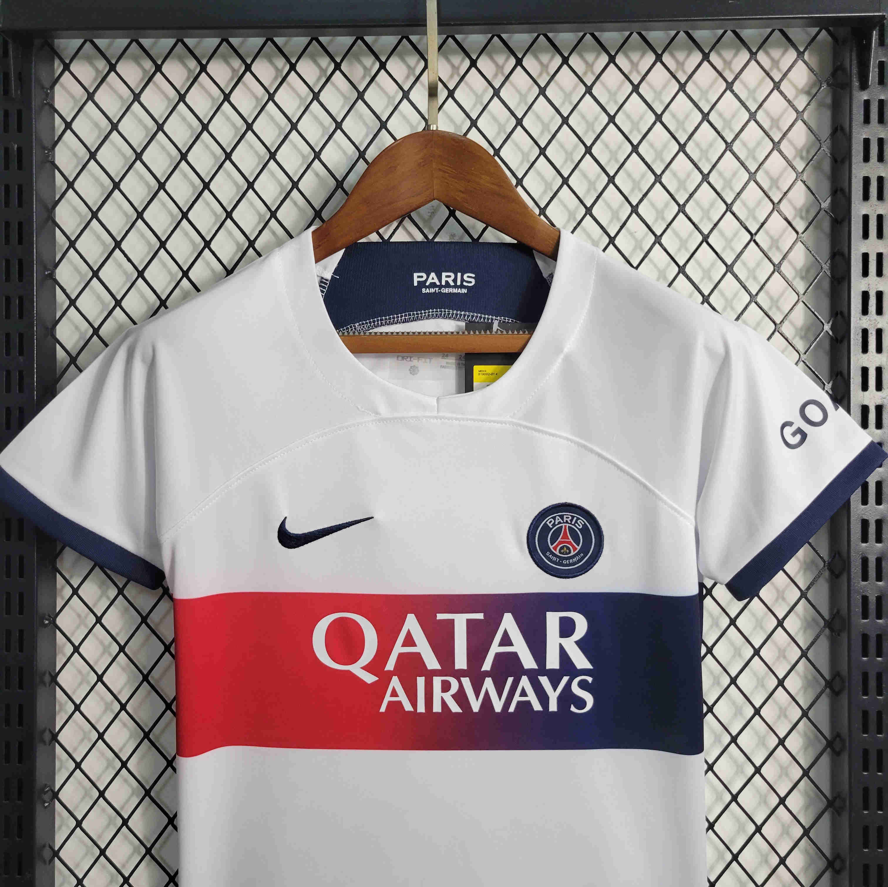 Paris Saint-Germain PSG 23-24 Away Kids kit - UnitedFutballJersey