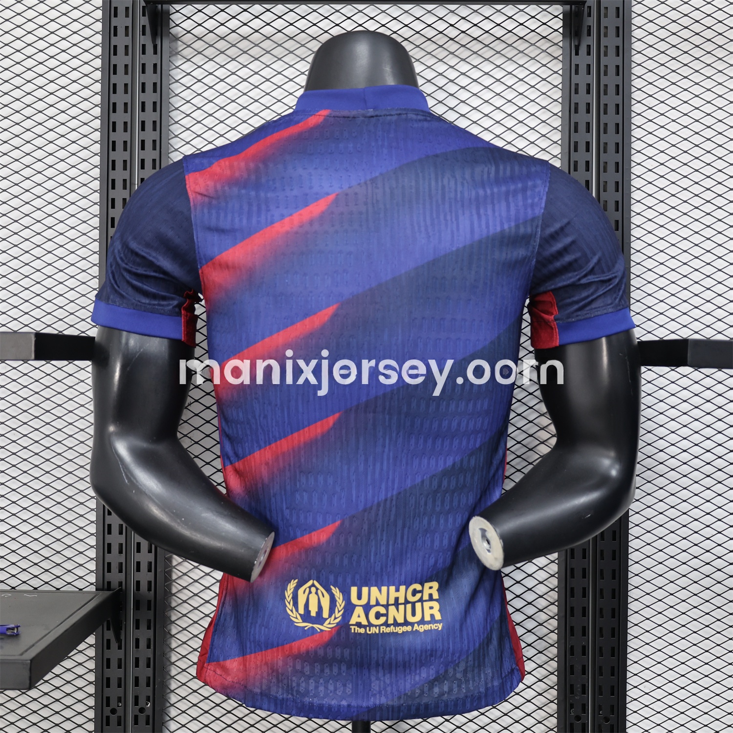 Barcelona 25-26 Red Diagonal Special Blue Jersey - Player Version - UnitedFutballJersey