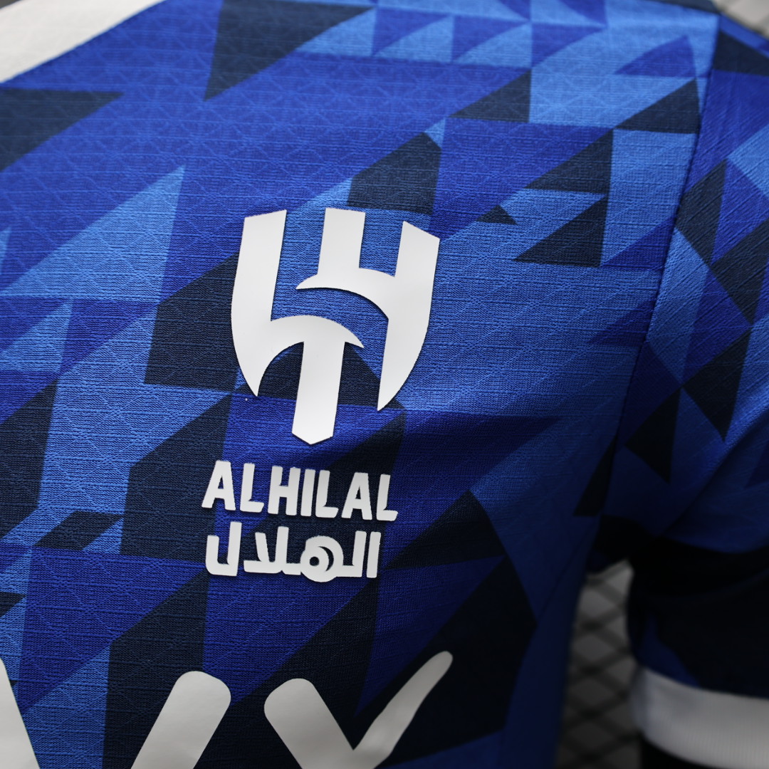 Al Hilal Riyadh Crescent 24-25 Home Stadium Jersey - Player Version - UnitedFutballJersey