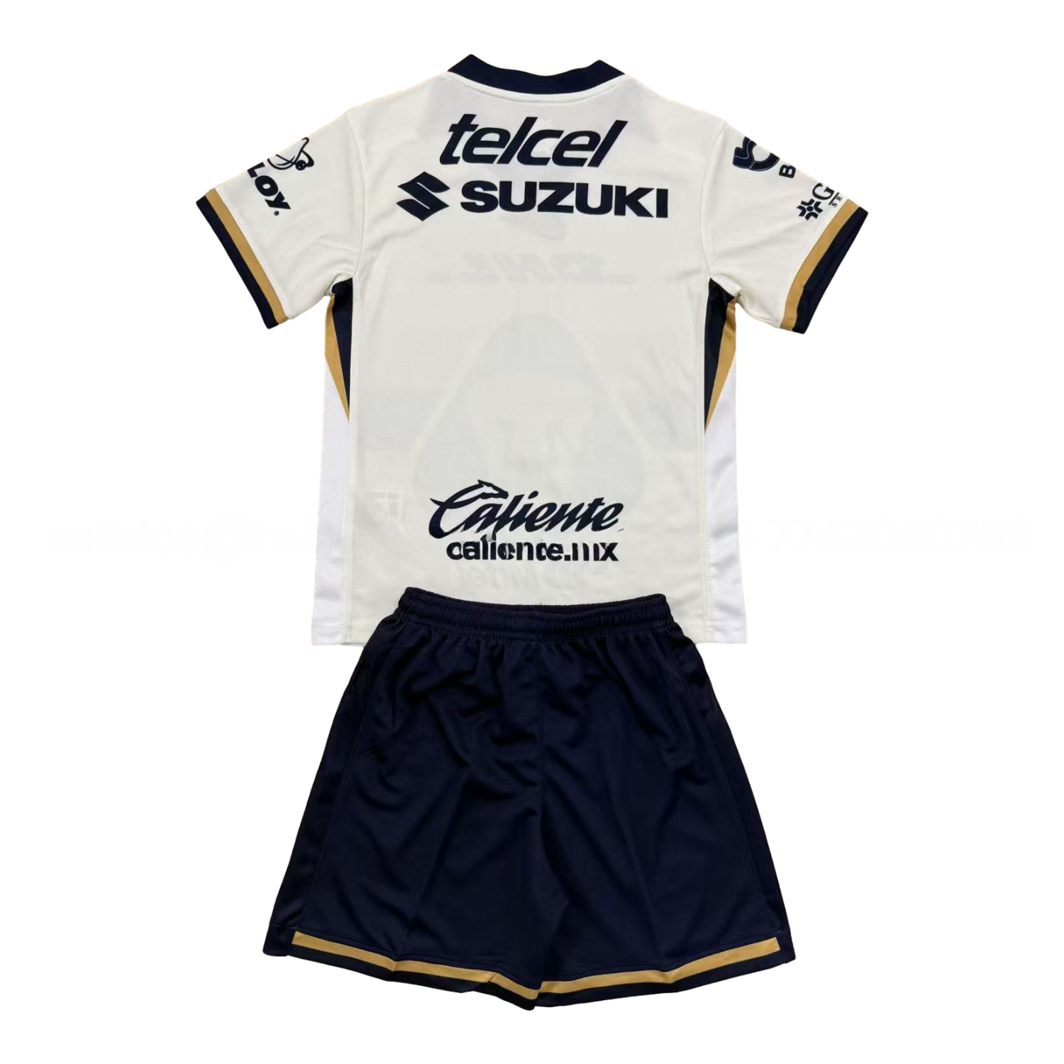 Pumas UNAM 25-26 Home Men's Adult Jersey Set - Fans Version - UnitedFutballJersey