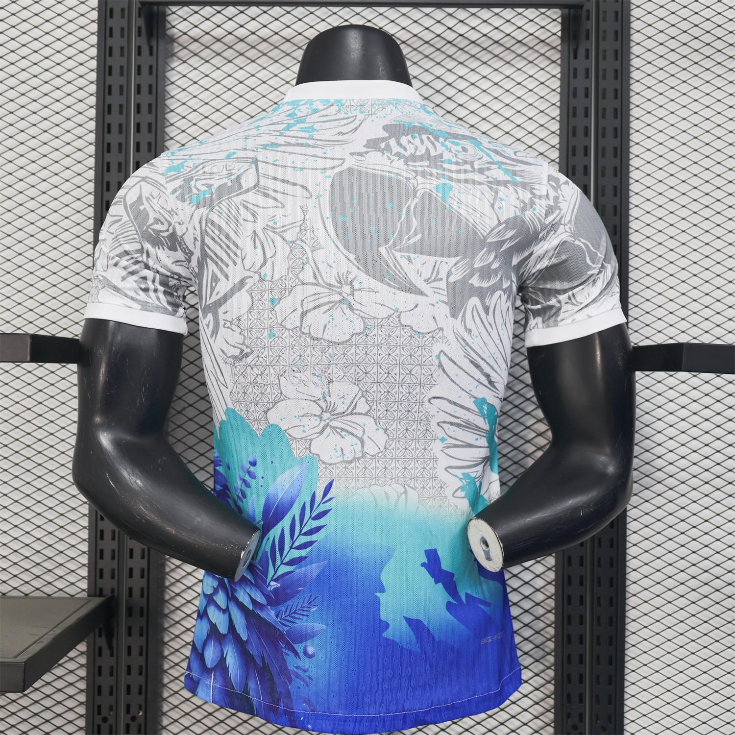Brazil 2025 Blue Macaw Special Edition Jersey - Player Version - UnitedFutballJersey