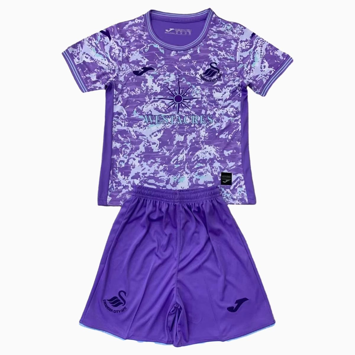 Swansea City 24-25 Third Kids Kit - UnitedFutballJersey