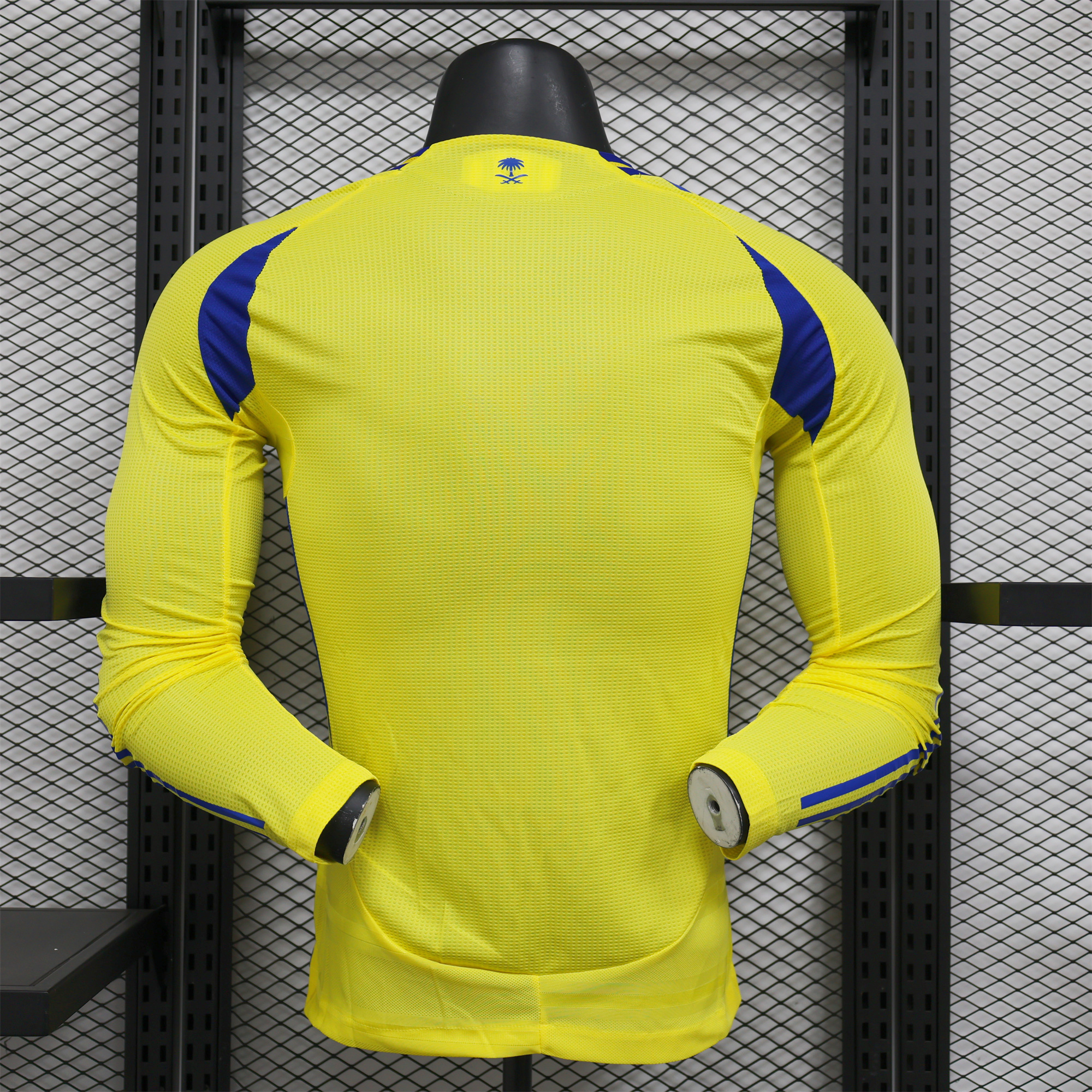 Al Nassr Riyadh Victory 24-25 Home Long Sleeve Jersey - Player Version - UnitedFutballJersey