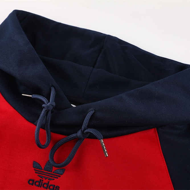 Arsenal 24-25 Originals LFSTLR Training Hoodie Set - Red Hoodie and Deep Blue Pants - UnitedFutballJersey