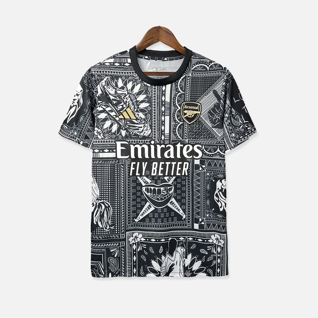 Arsenal x I-a-n.W-r-i-g-h-t 23-24 Pre-match Jersey - Fans Version - UnitedFutballJersey