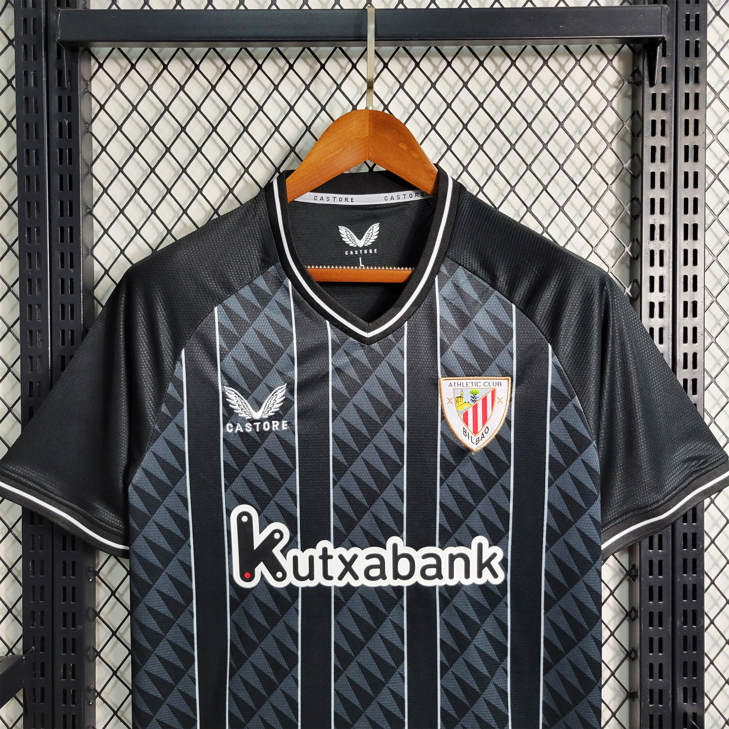 Athletic Bilbao 23-24 Black Goalkeeper Jersey - Fans Version - UnitedFutballJersey