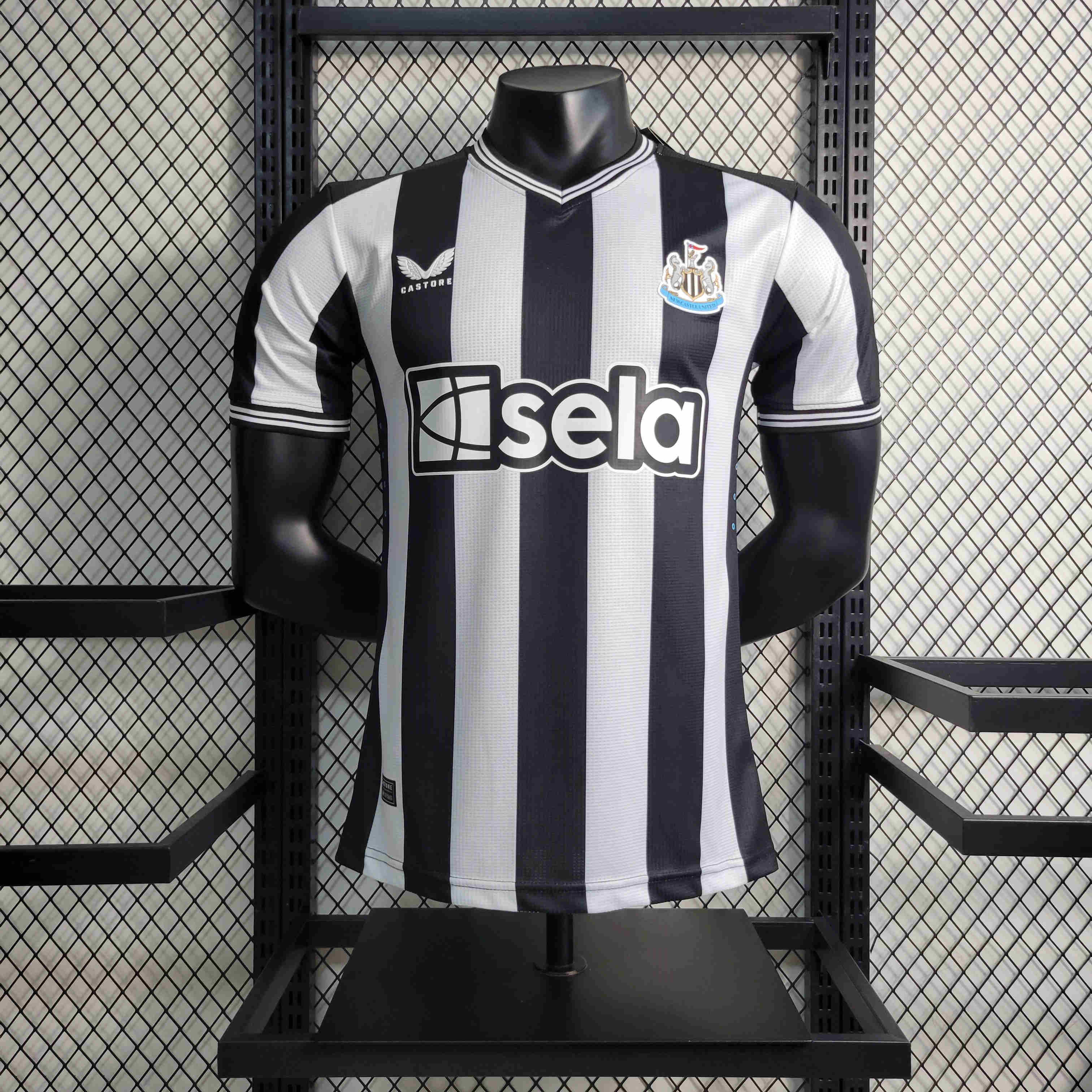 Newcastle United 23-24 Home Stadium Jersey - Player Version - UnitedFutballJersey