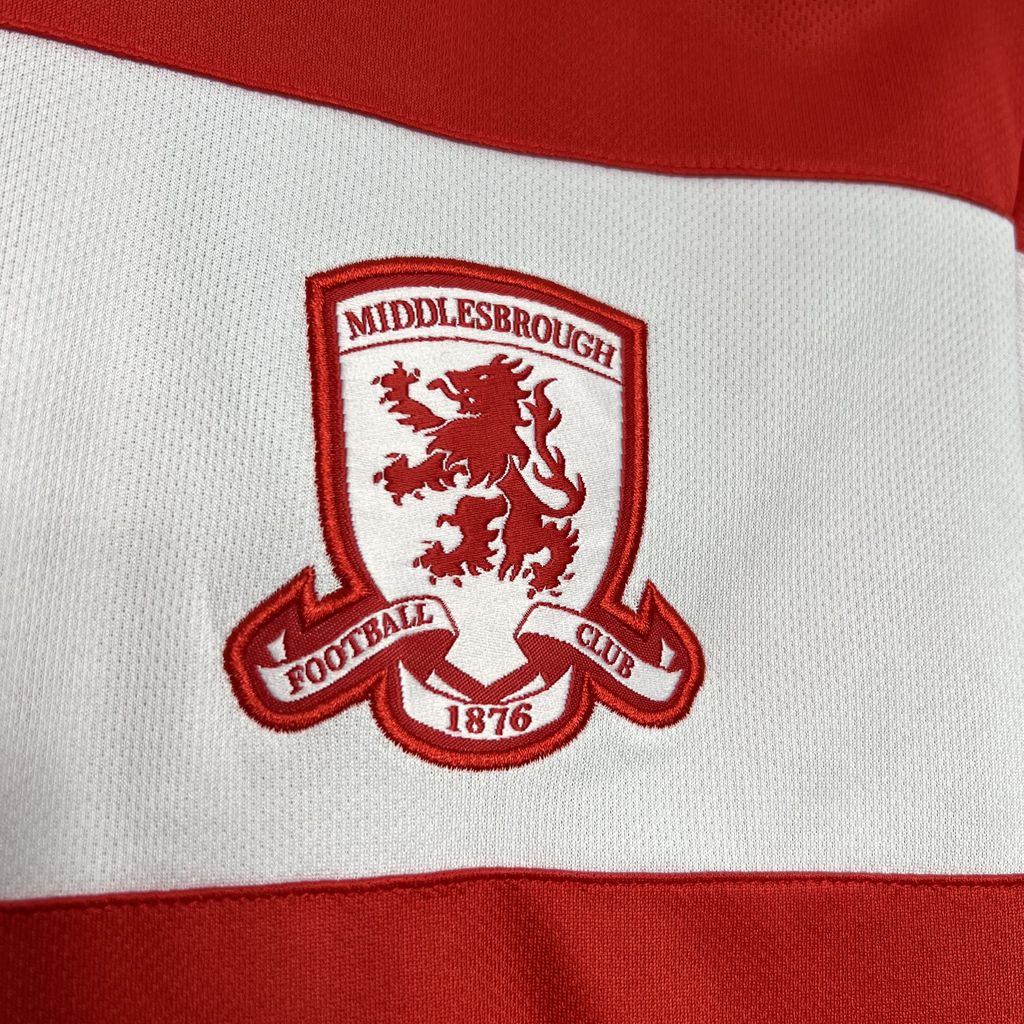 Middlesbrough 24-25 Home Stadium Jersey - Fans Version - UnitedFutballJersey